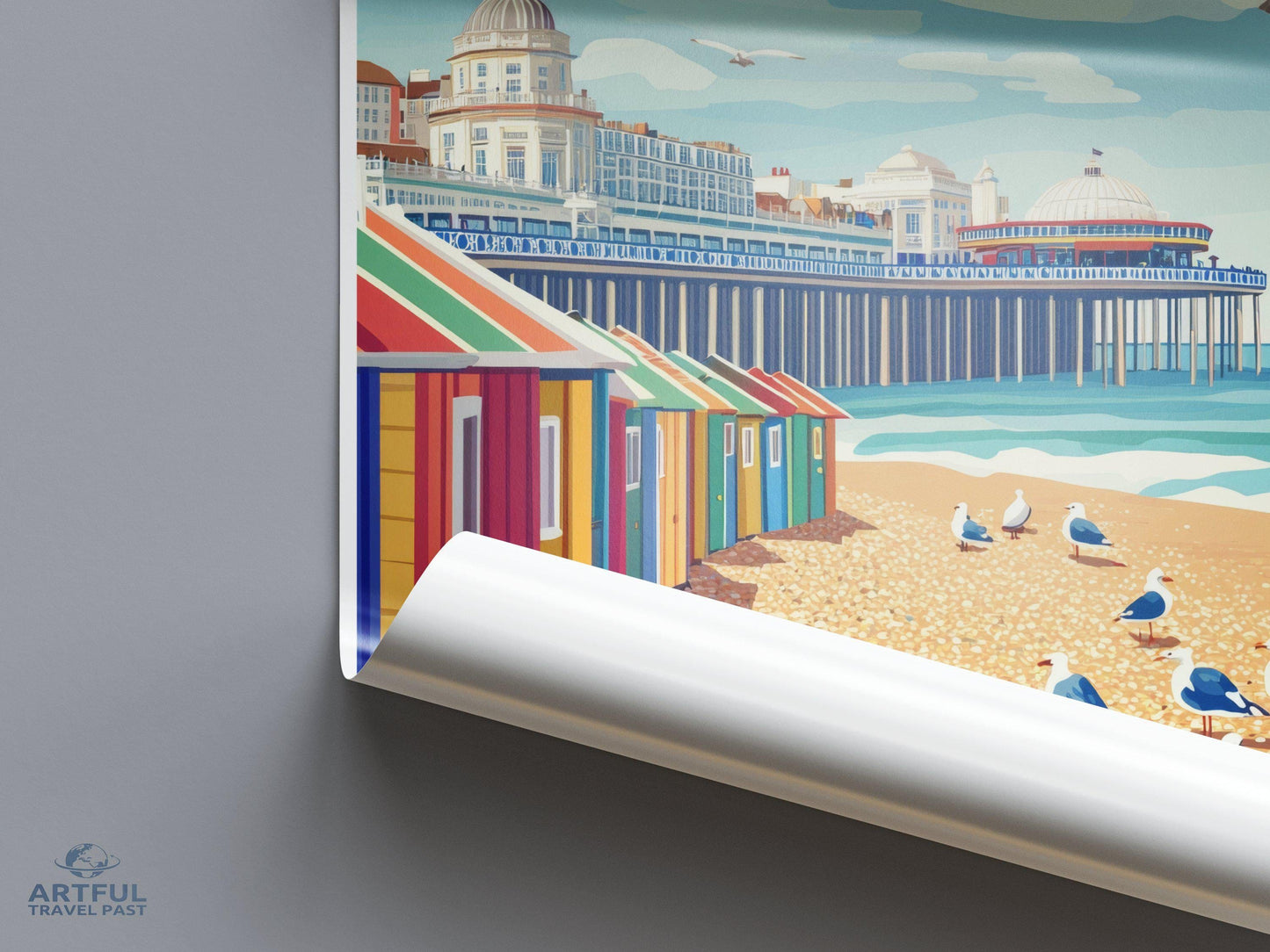 Brighton Poster - England Wall Art