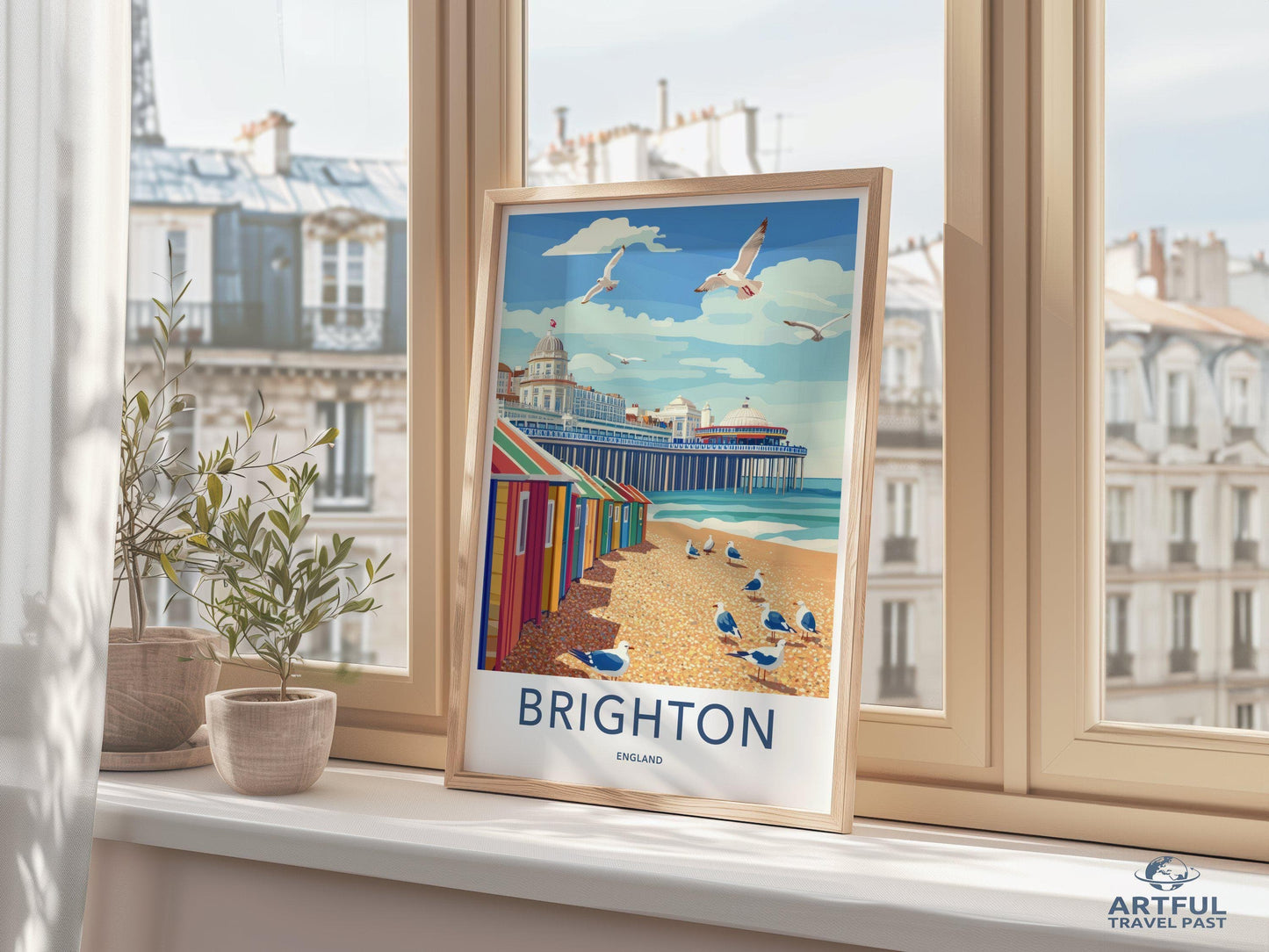 Brighton Poster - England Wall Art