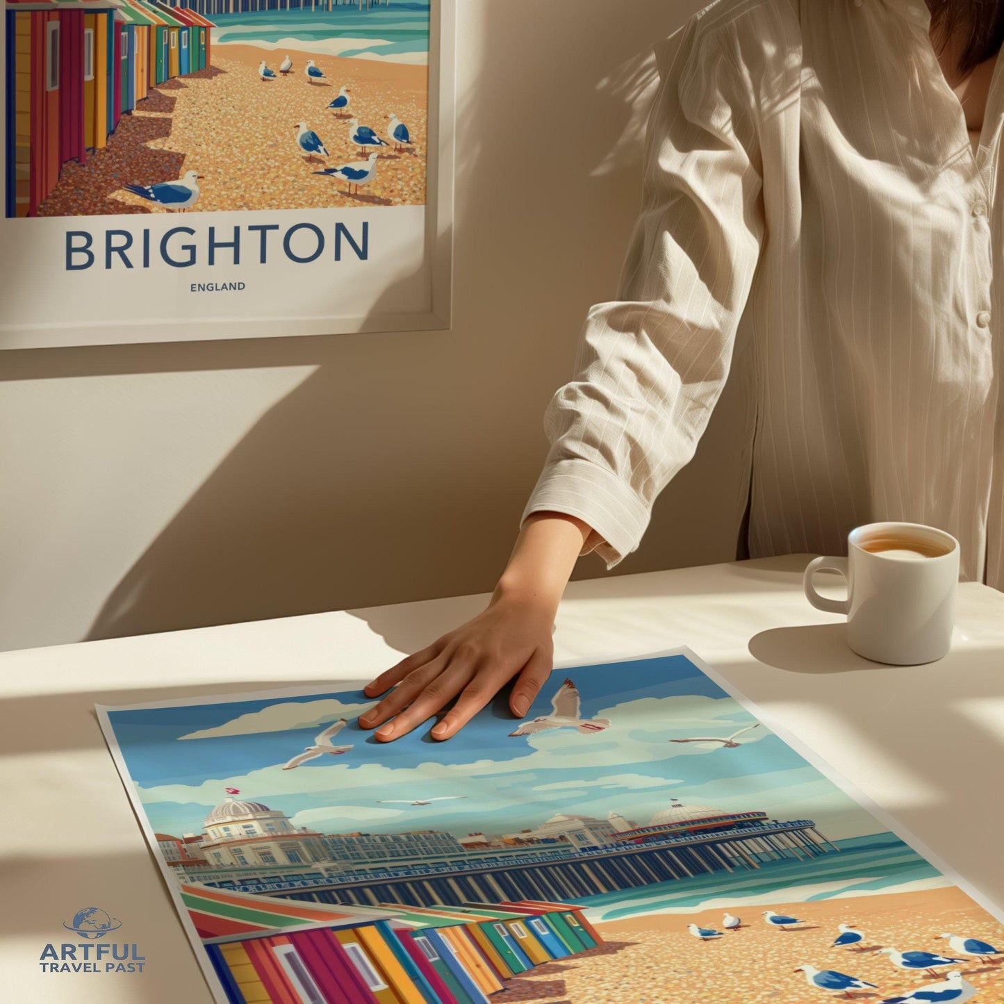 Brighton Poster - England Wall Art