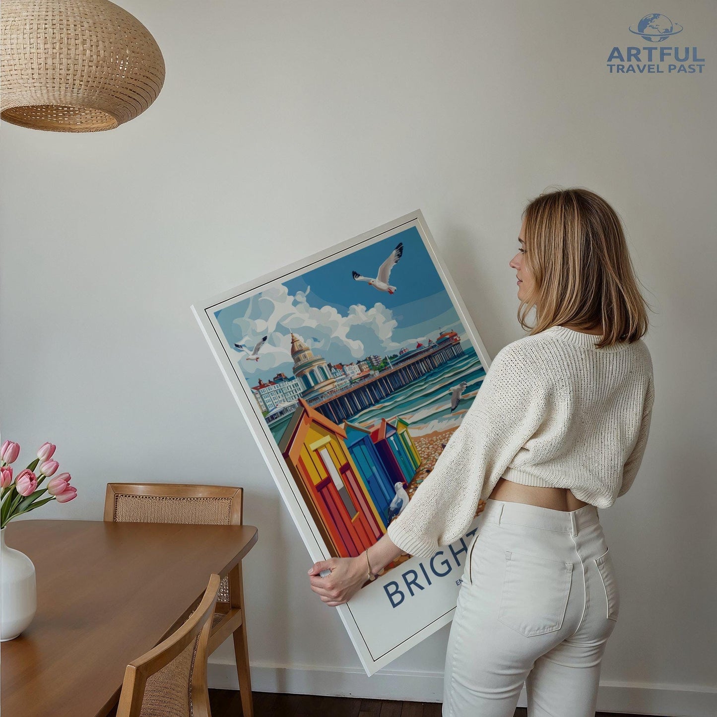 Brighton Poster - England Wall Art