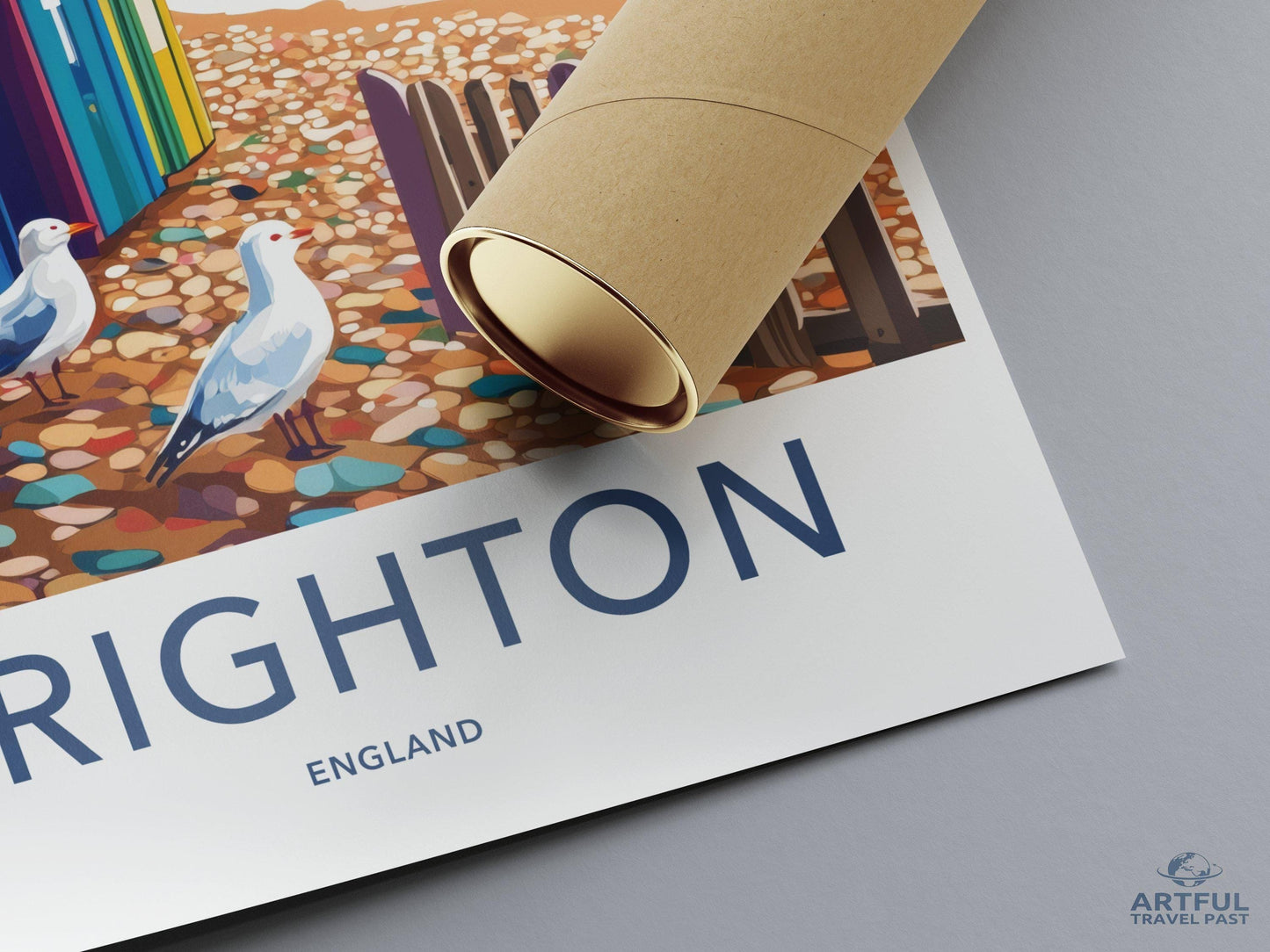 Brighton Poster - England Wall Art