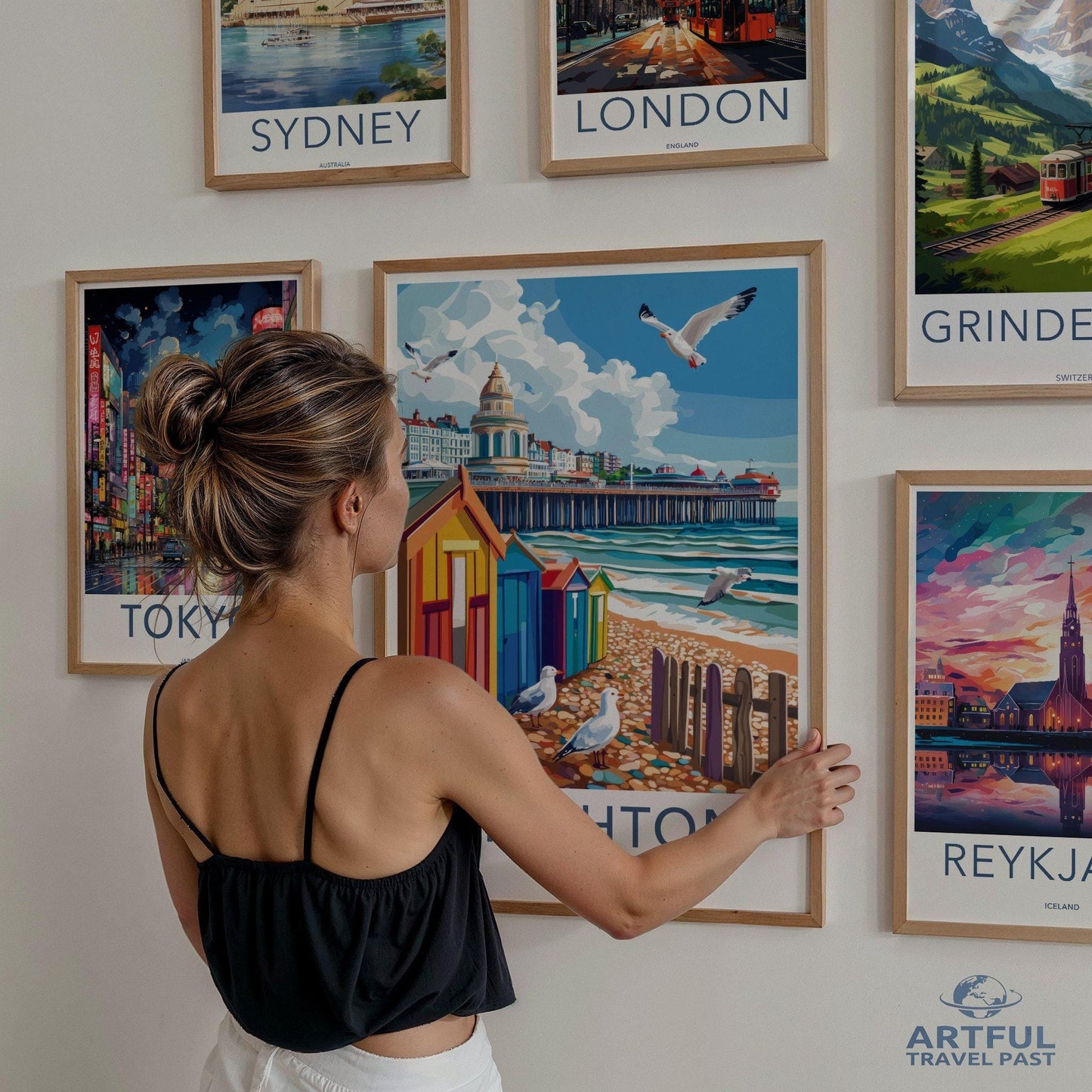 Brighton Poster - England Wall Art