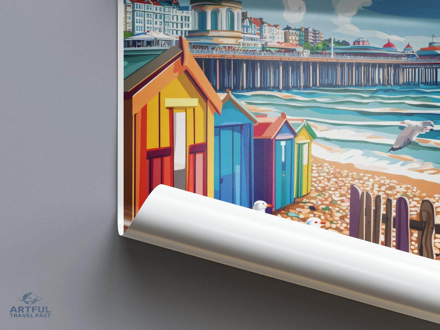 Brighton Poster - England Wall Art