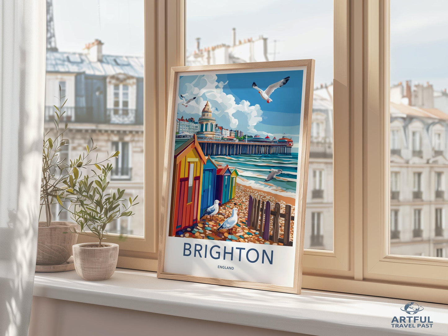 Brighton Poster - England Wall Art