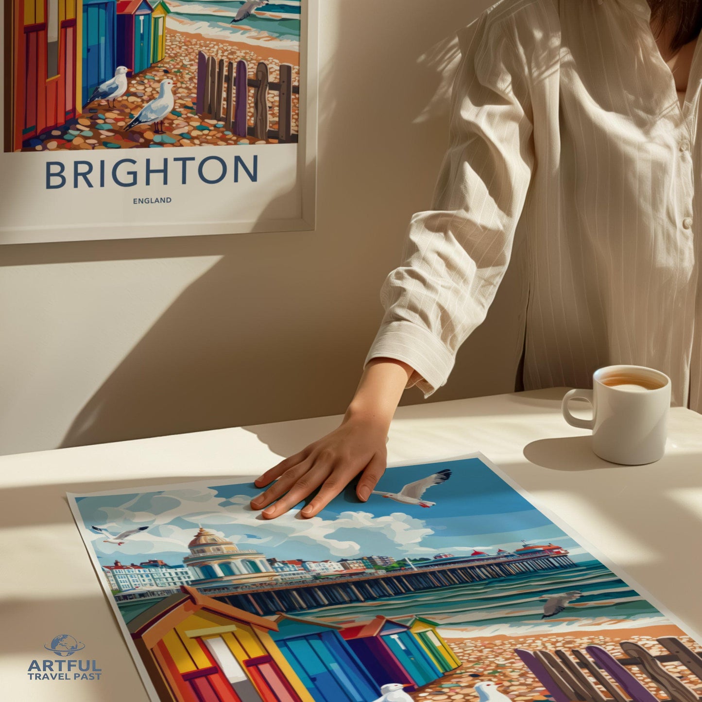 Brighton Poster - England Wall Art