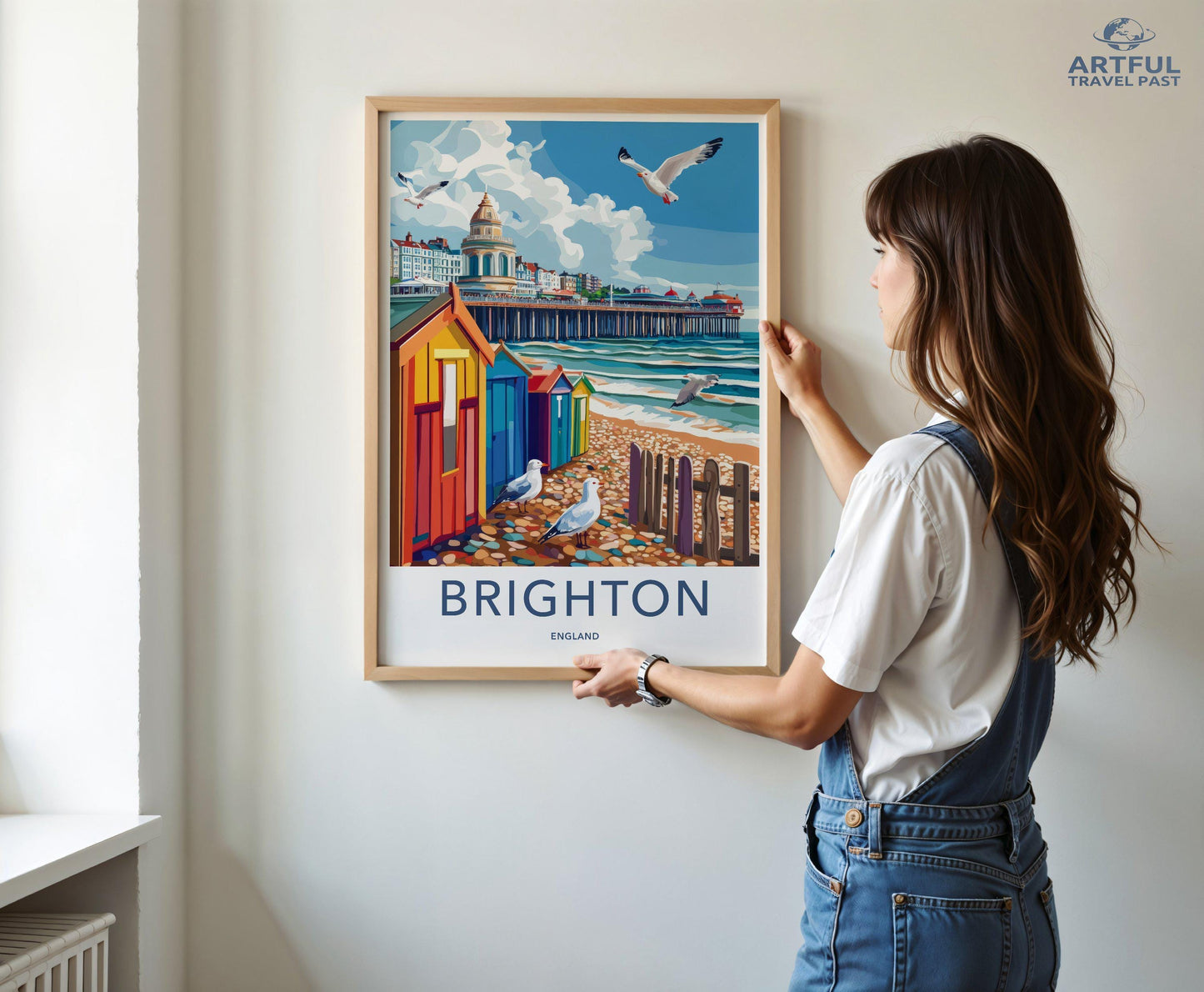 Brighton Poster - England Wall Art