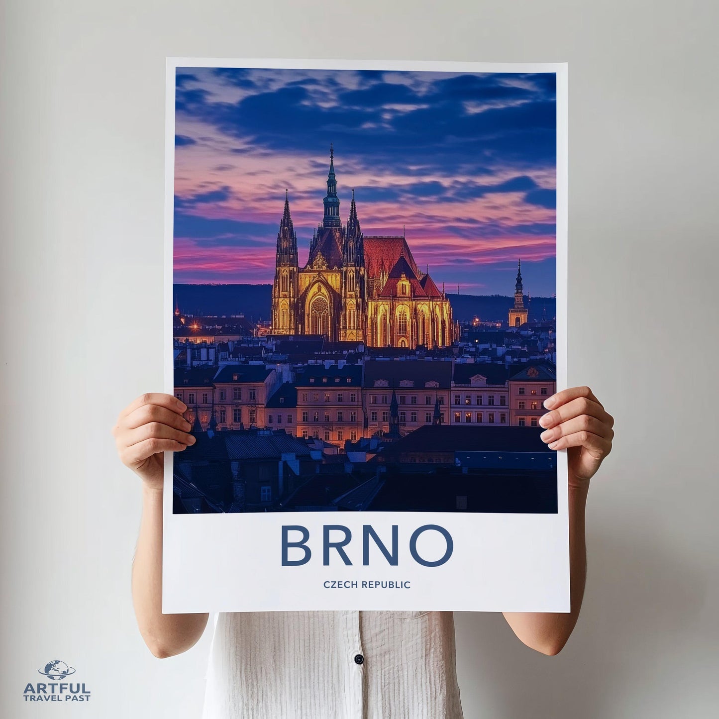 Brno Poster - Czech Republic Wall Art