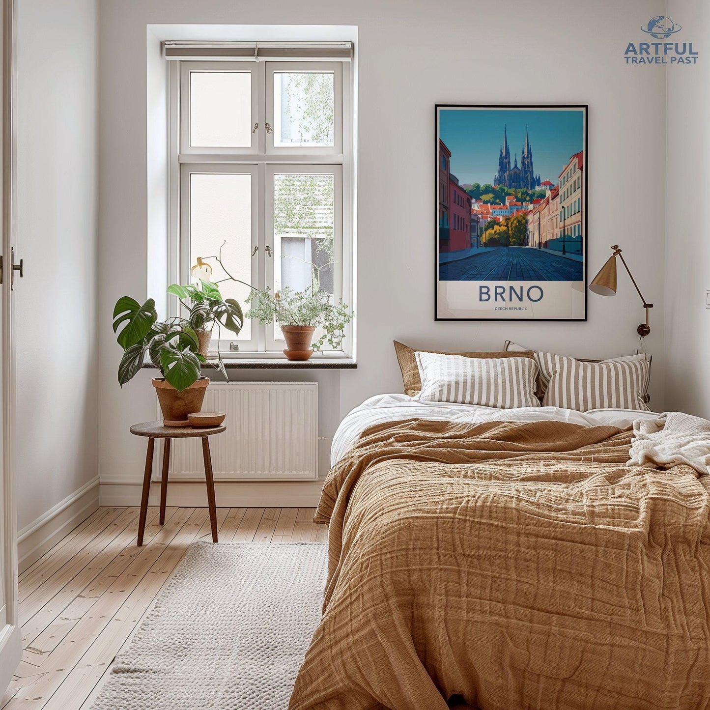 Brno Poster | Czech Republic Wall Art | Eastern Europe Decor