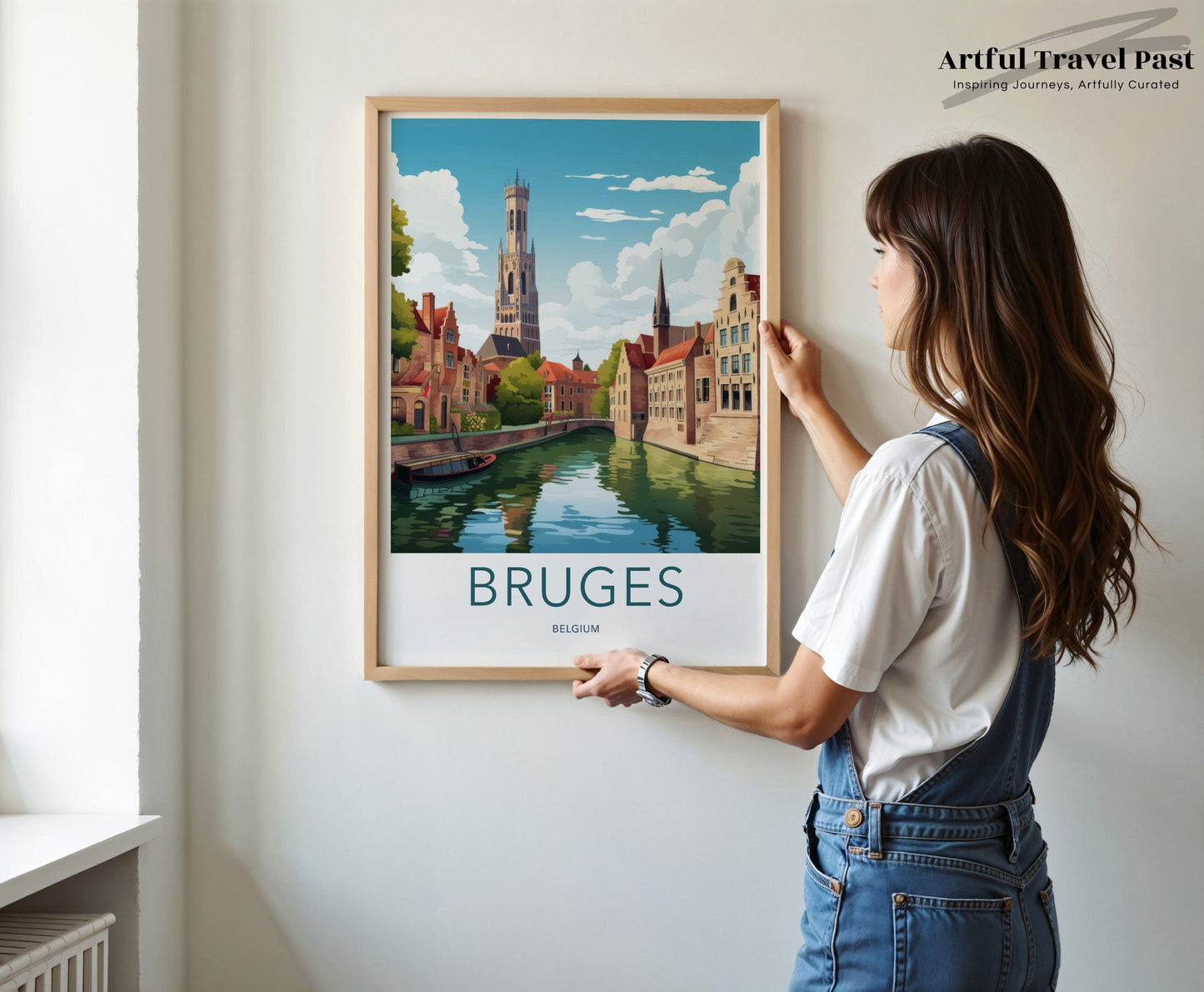 Bruges Poster - Belgium Wall Art
