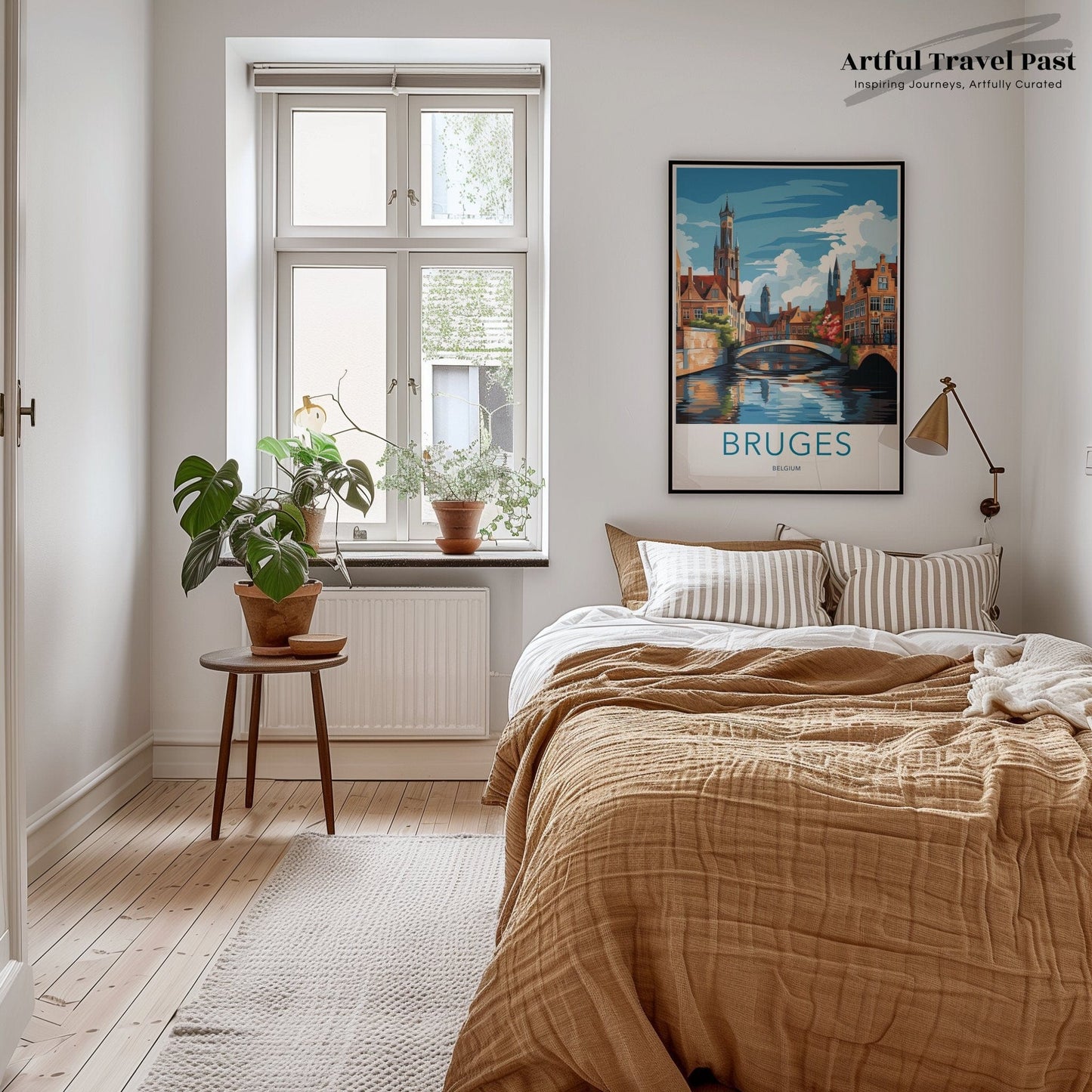 Bruges Poster | Belgium Wall Art | Europe Decor