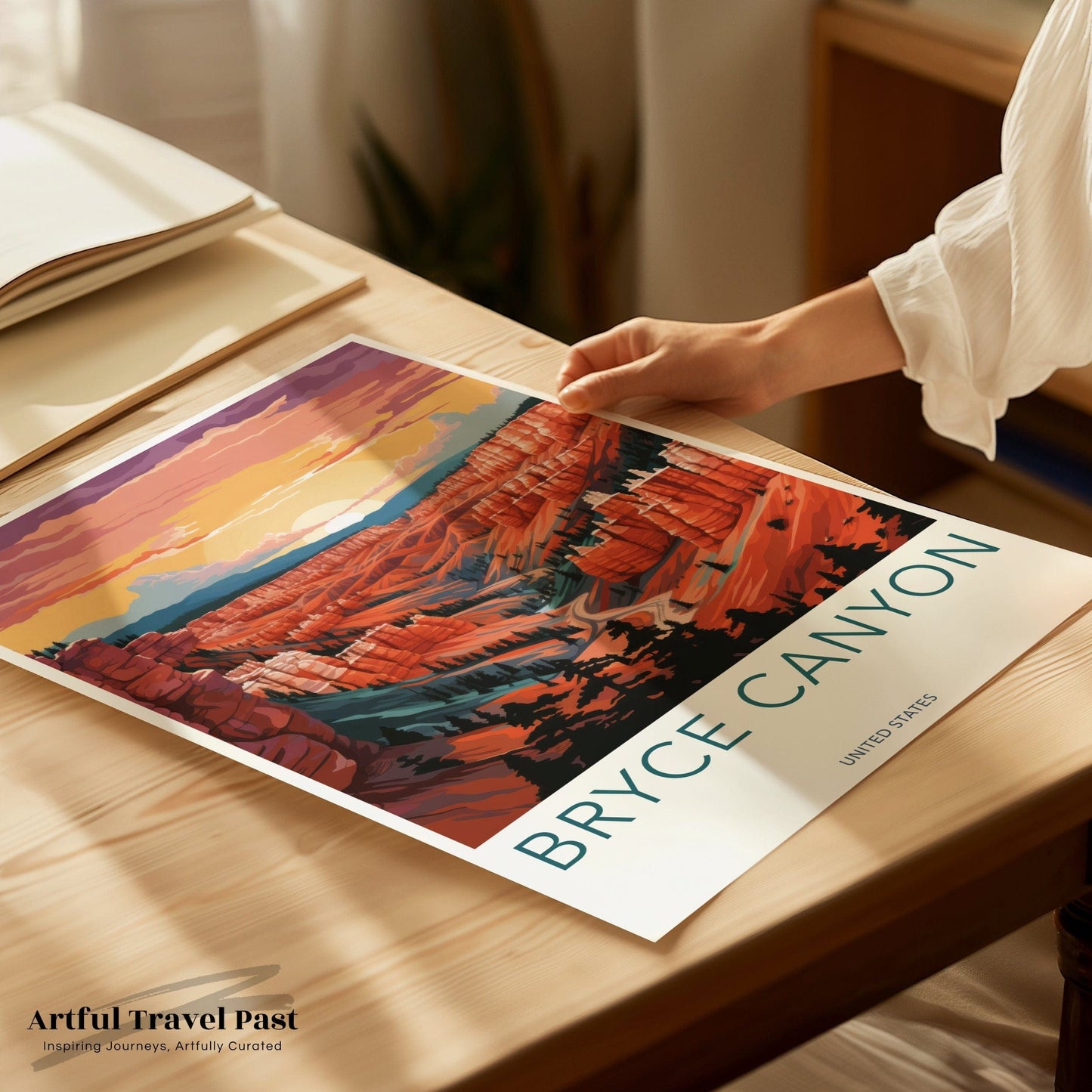 Bryce Canyon Poster | Utah Wall Art | America Decor