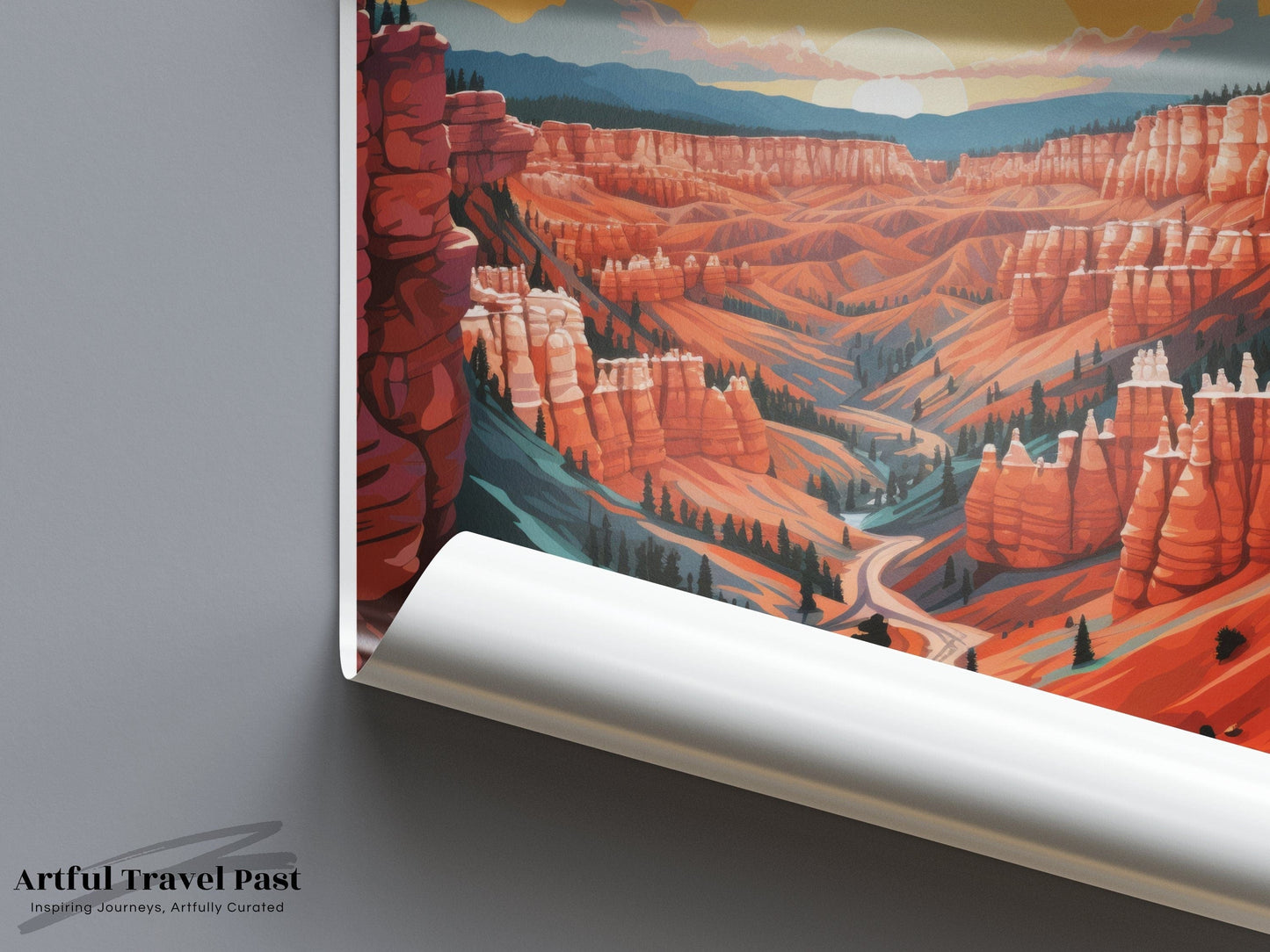 Bryce Canyon Poster | Utah Wall Art | America Decor