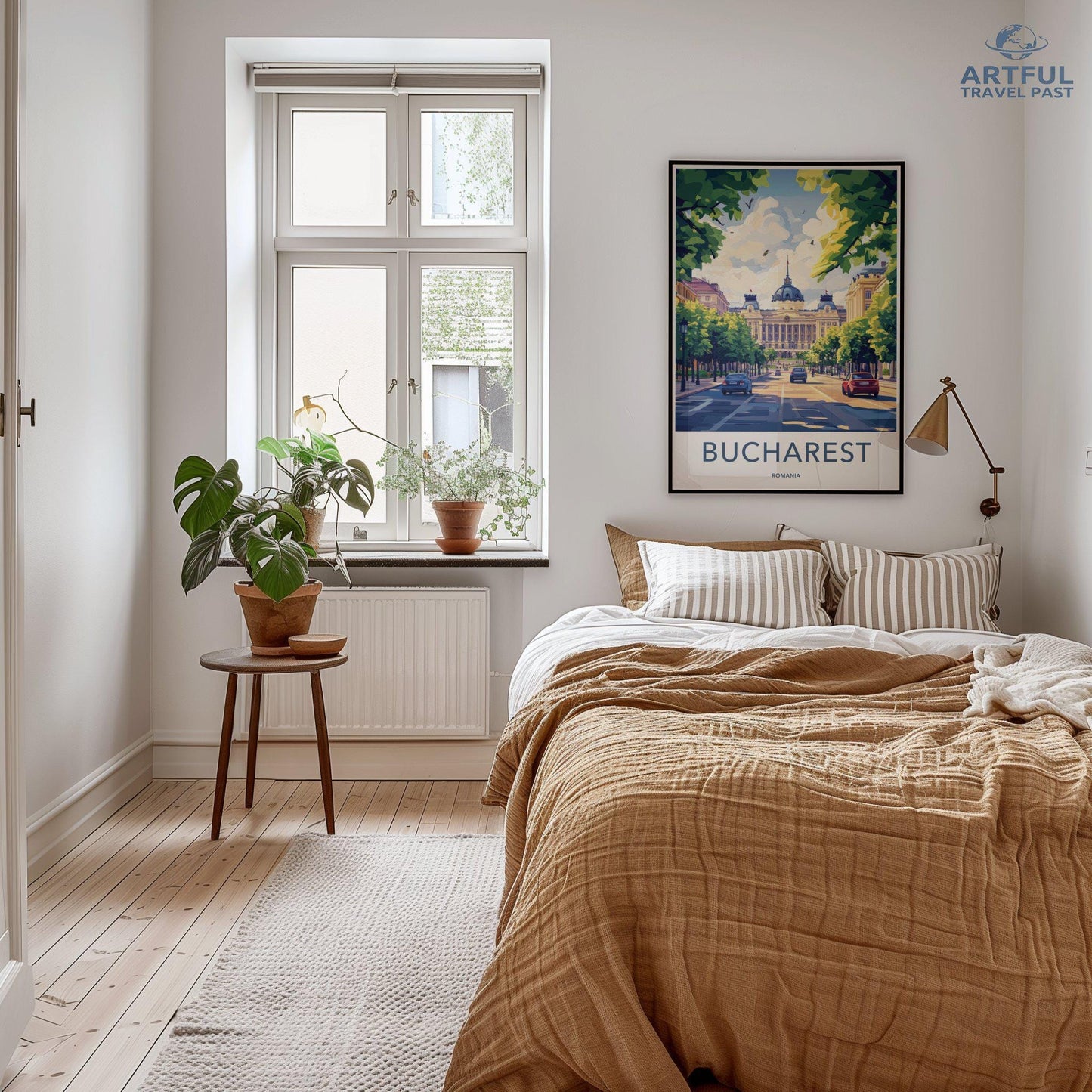 Bucharest Poster - Romania Wall Art