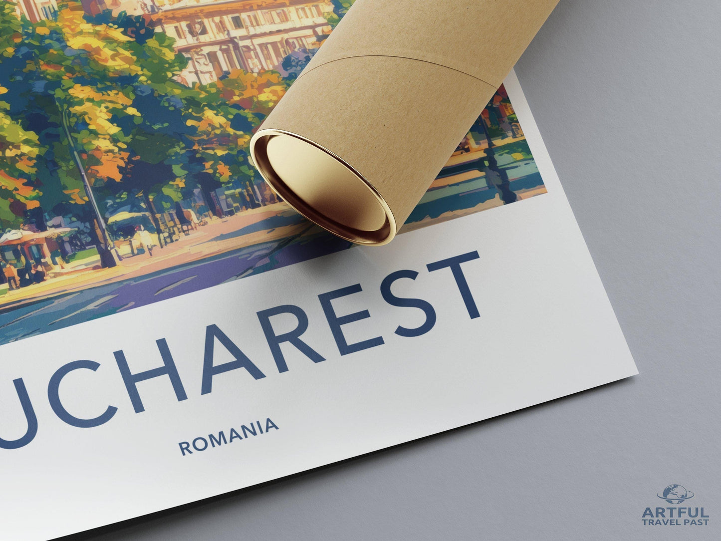 Bucharest Poster | Romania Wall Art | Europe Decor