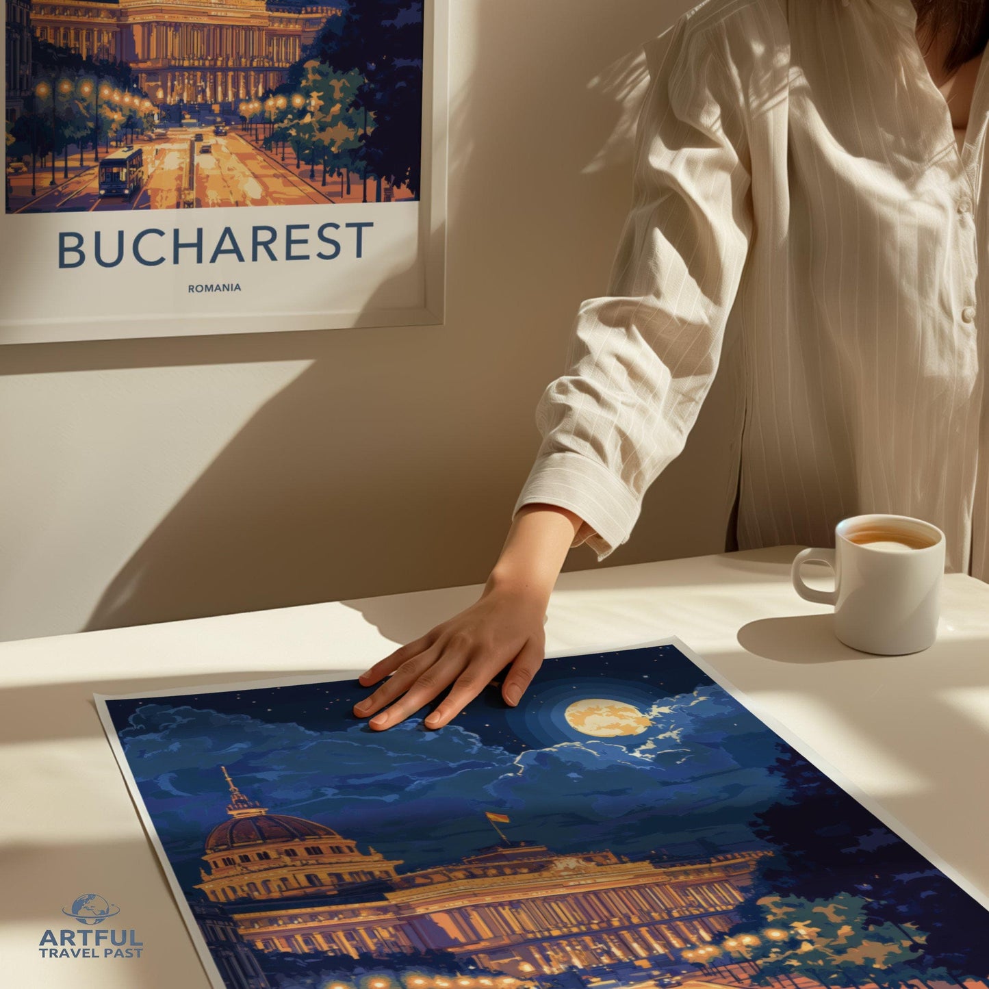 Bucharest Romania Poster - Wall Art
