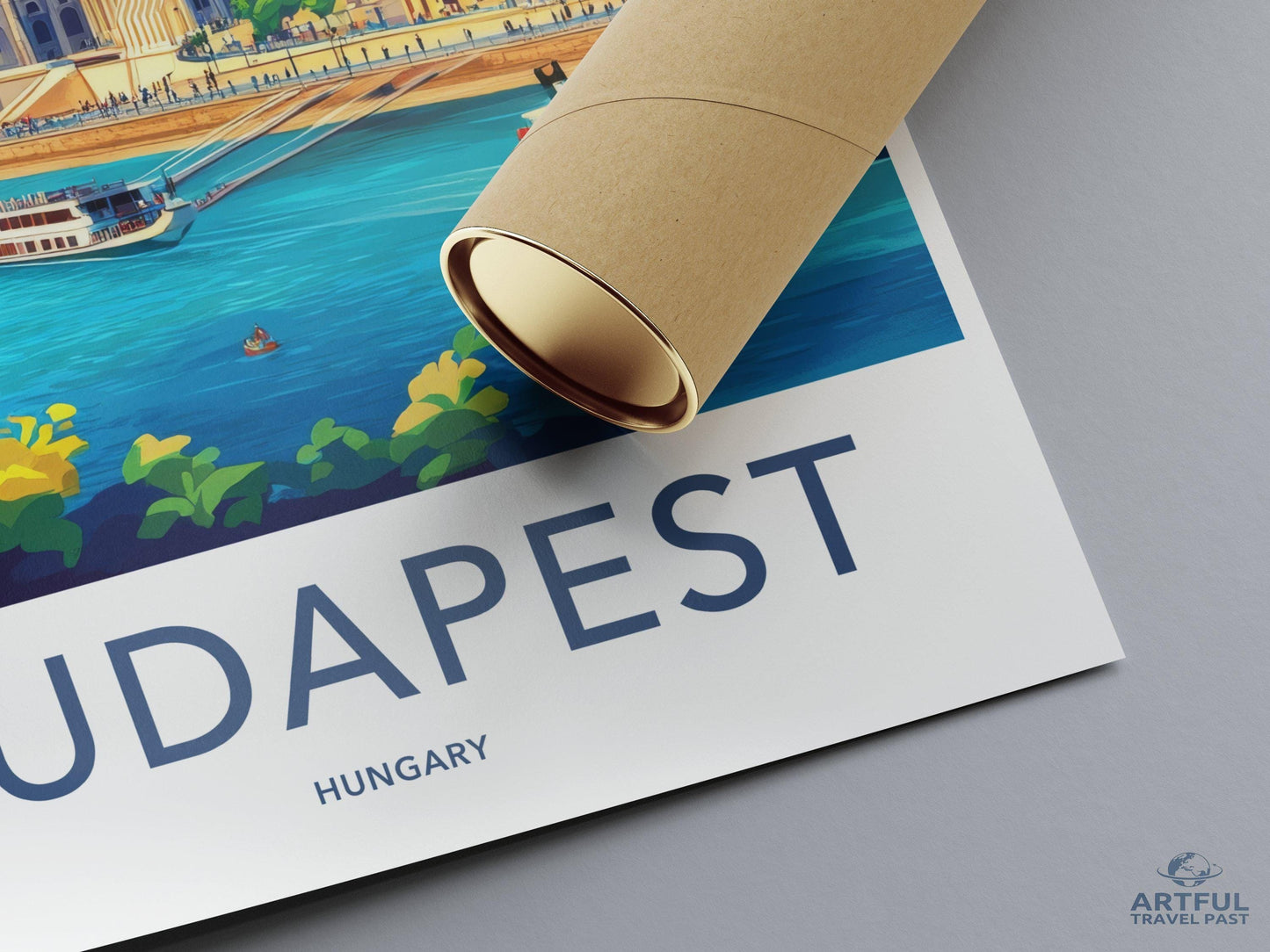 Budapest Poster - Hungary Wall Art