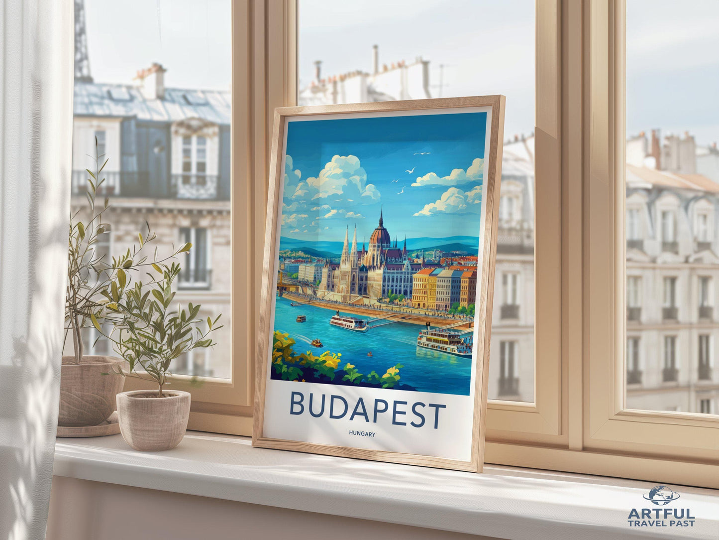 Budapest Poster - Hungary Wall Art
