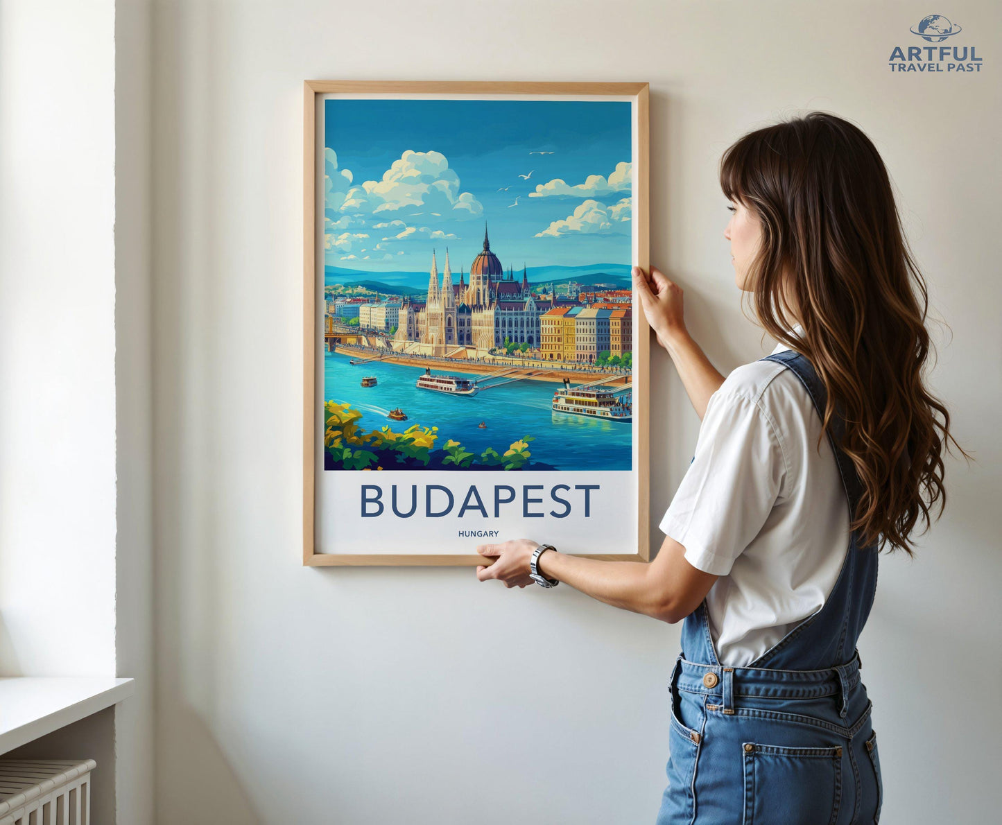 Budapest Poster - Hungary Wall Art