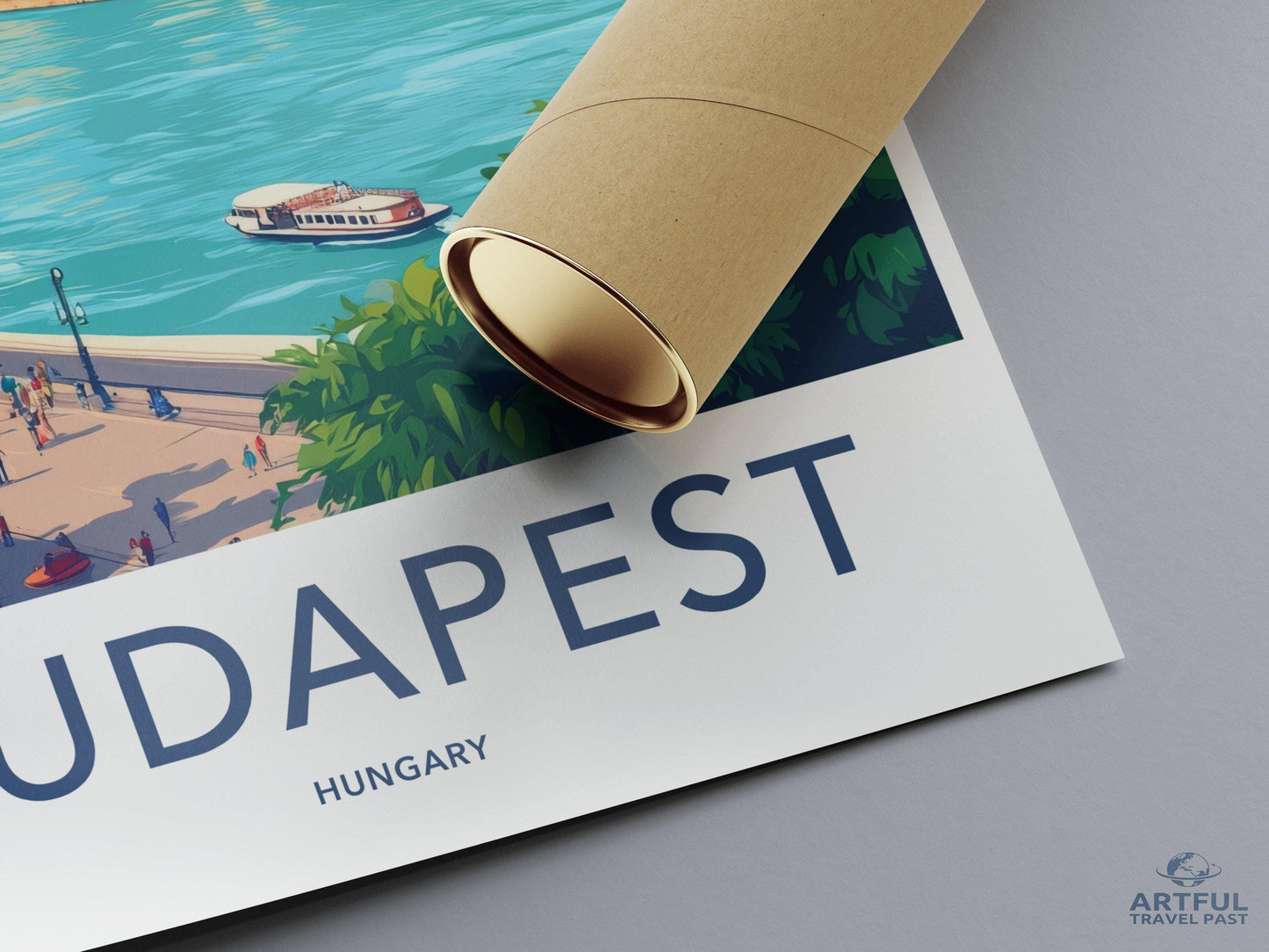 Budapest Poster - Hungary Wall Art