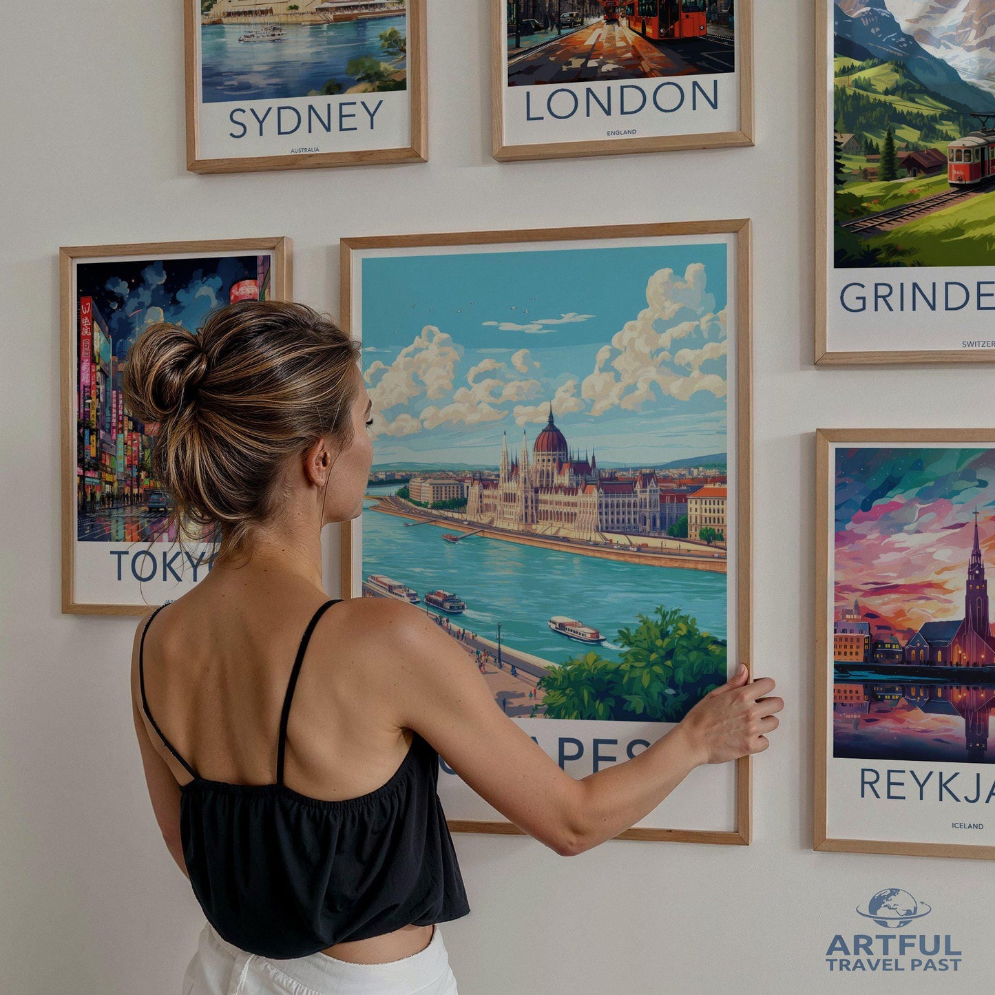 Budapest Poster - Hungary Wall Art
