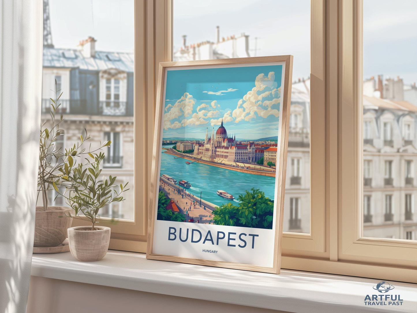 Budapest Poster - Hungary Wall Art