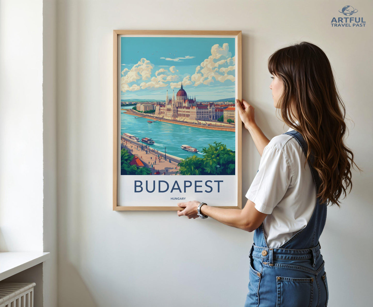 Budapest Poster - Hungary Wall Art