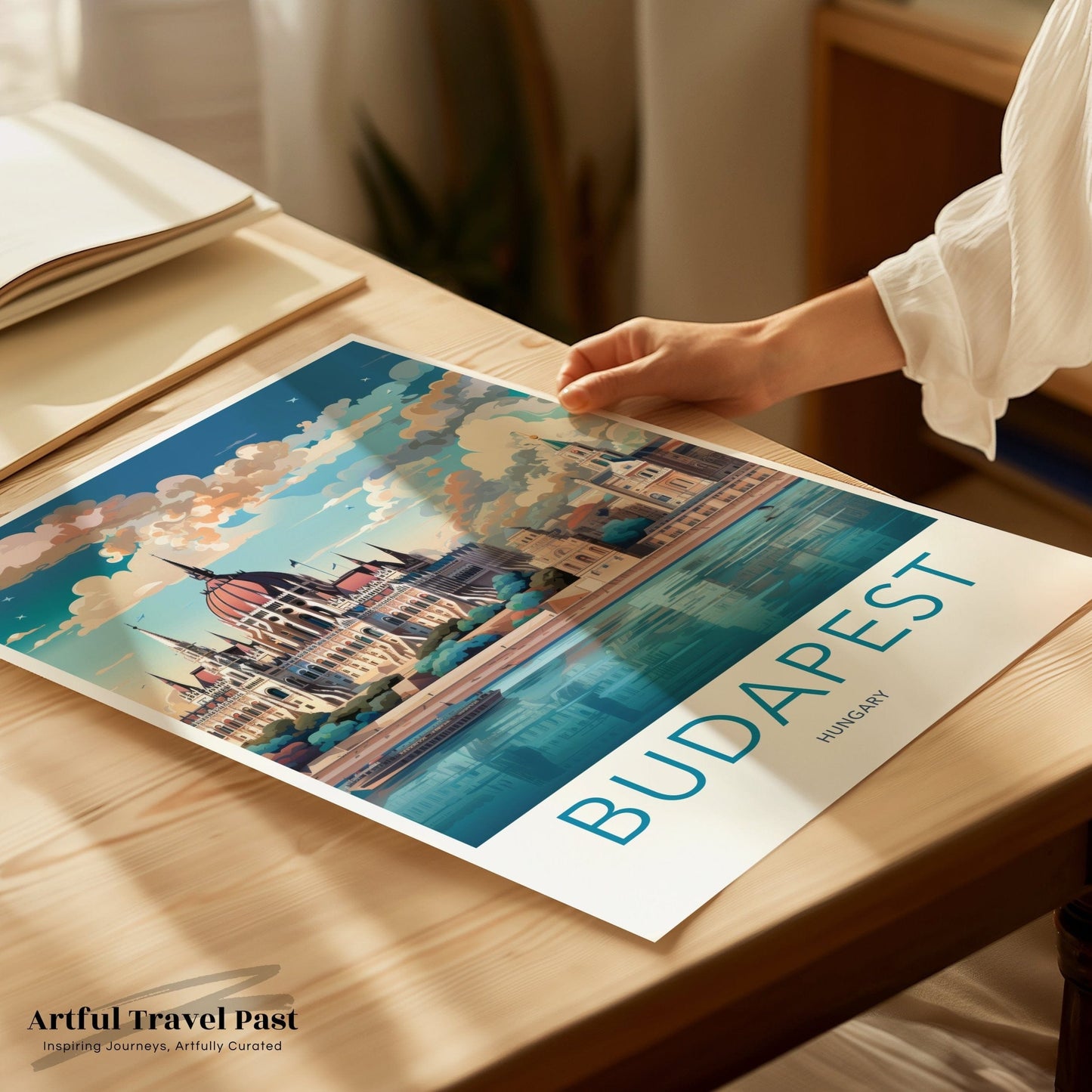 Budapest Poster | Hungary Wall Art | Eastern Europe Decor