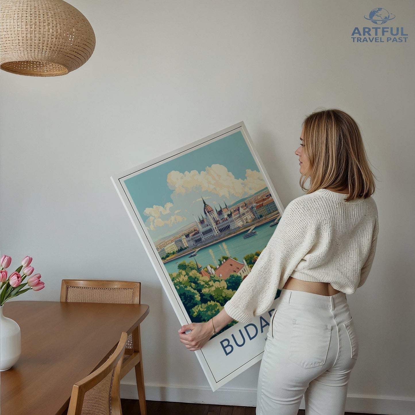 Budapest Poster | Hungary Wall Art | Eastern Europe Decor