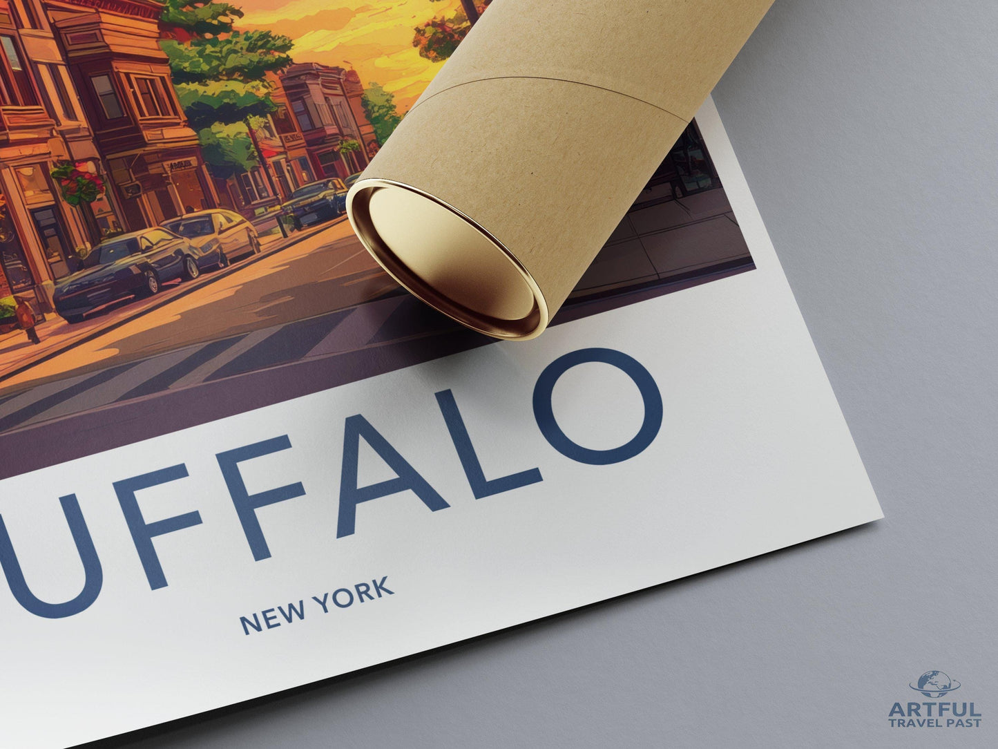 Buffalo Poster - New York Wall Art