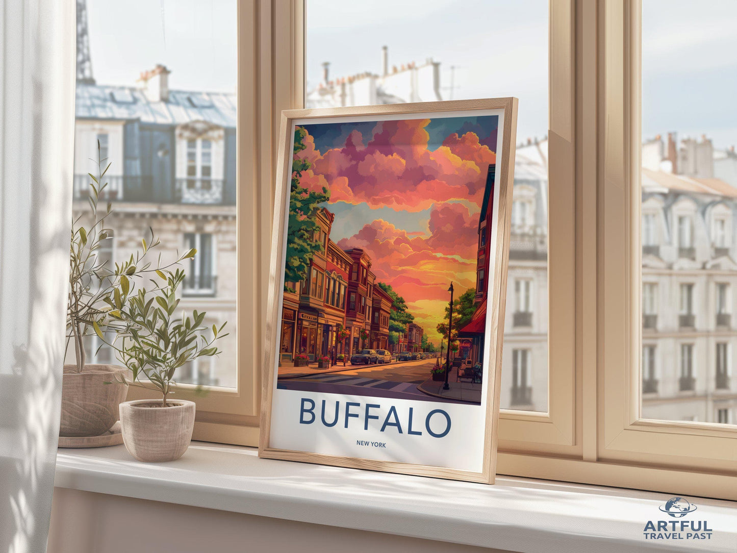 Buffalo Poster - New York Wall Art