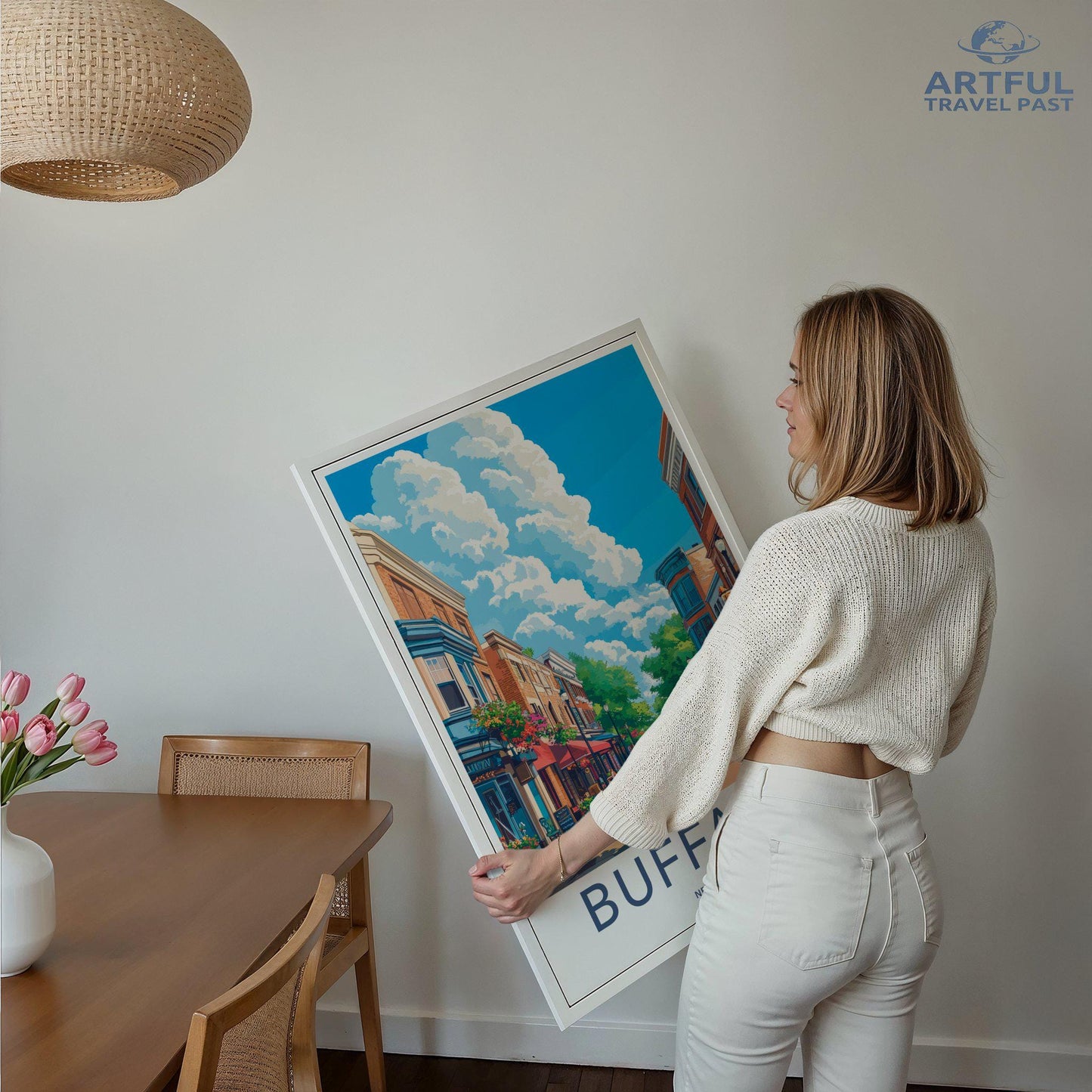 Buffalo Poster | New York Wall Art | America Decor