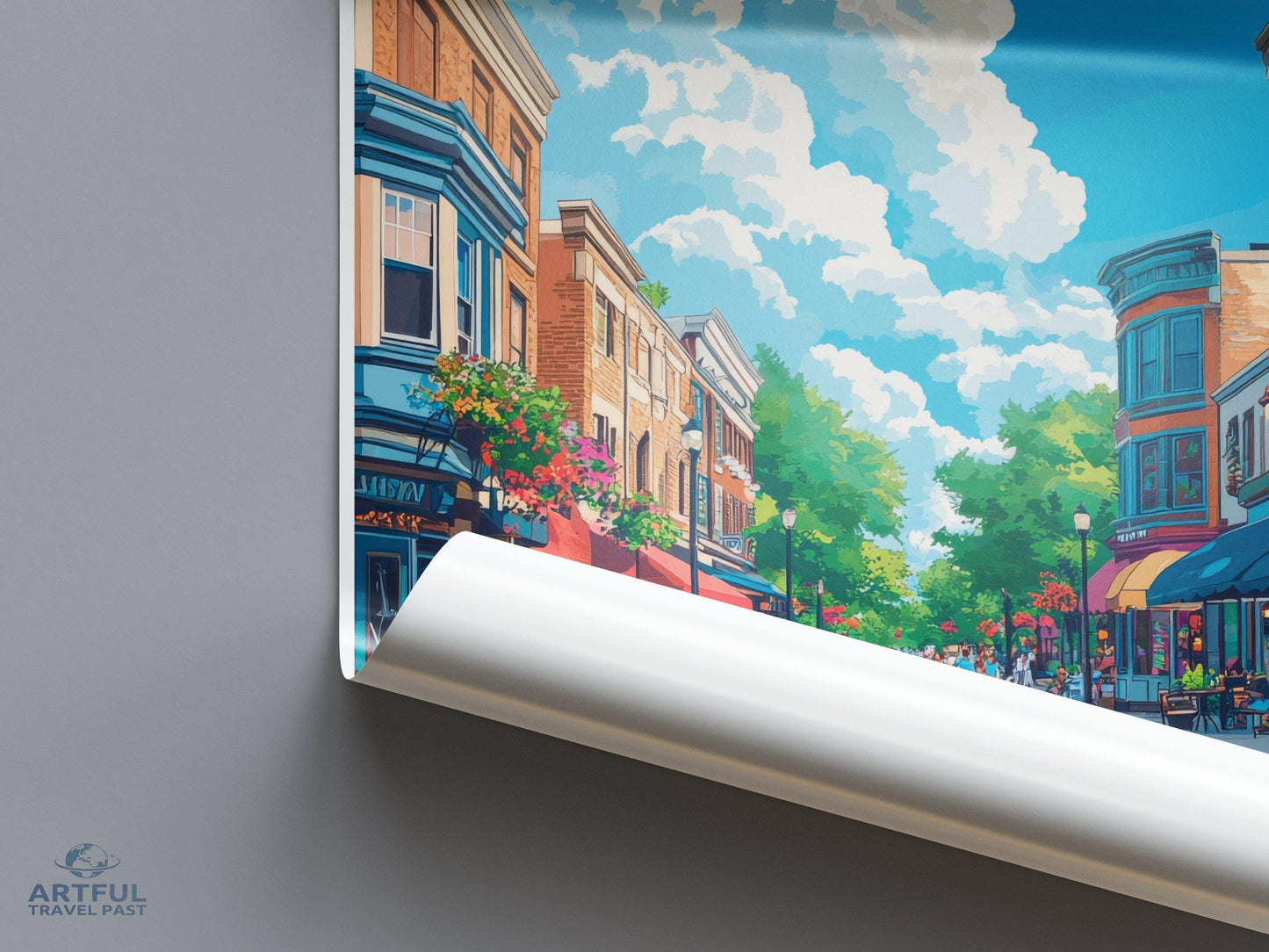 Buffalo Poster | New York Wall Art | America Decor