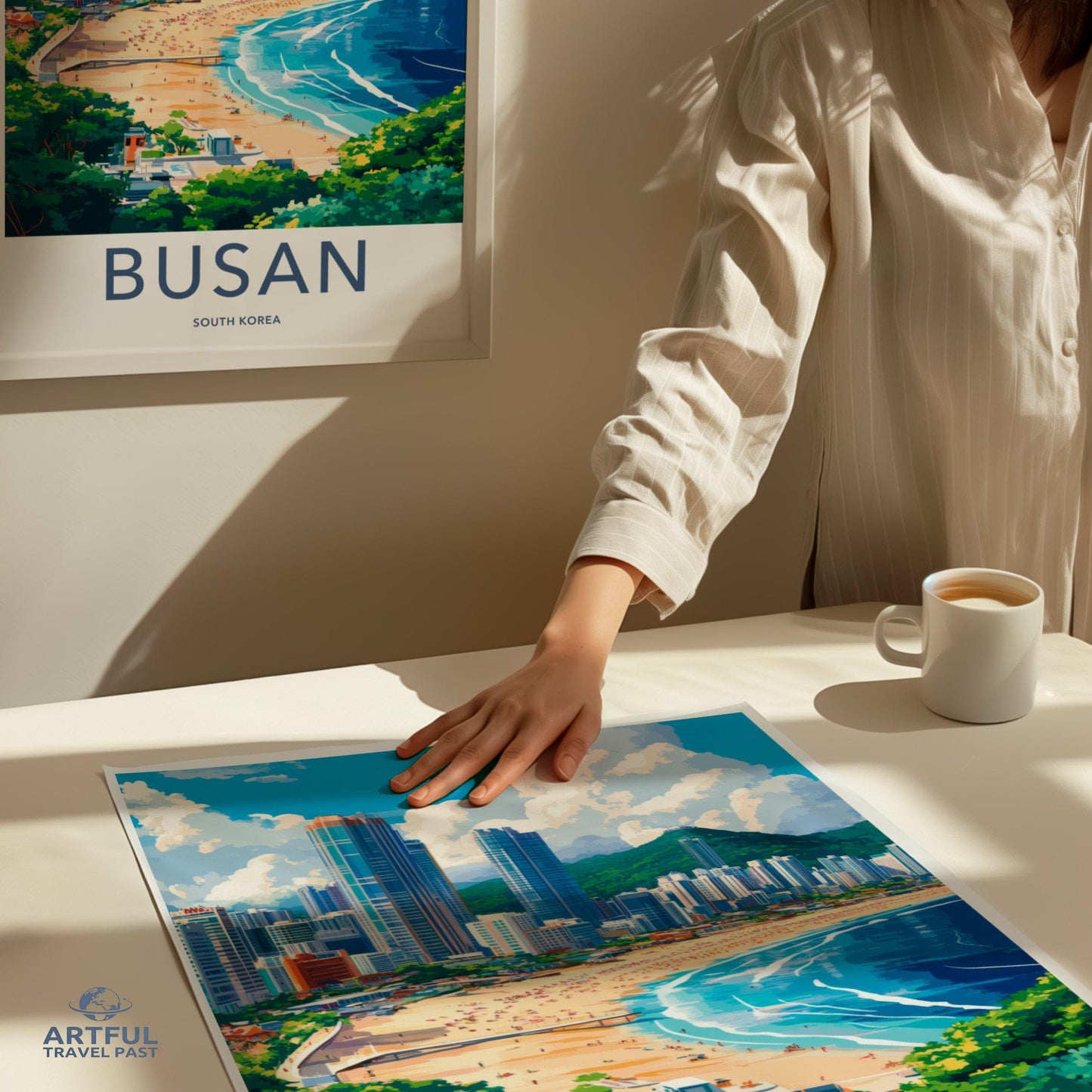 Busan Poster - South Korea Wall Art