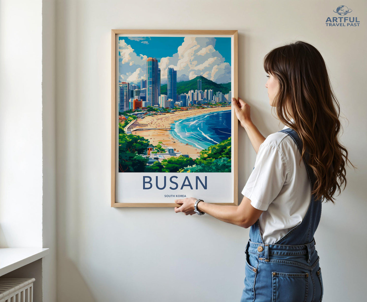 Busan Poster - South Korea Wall Art