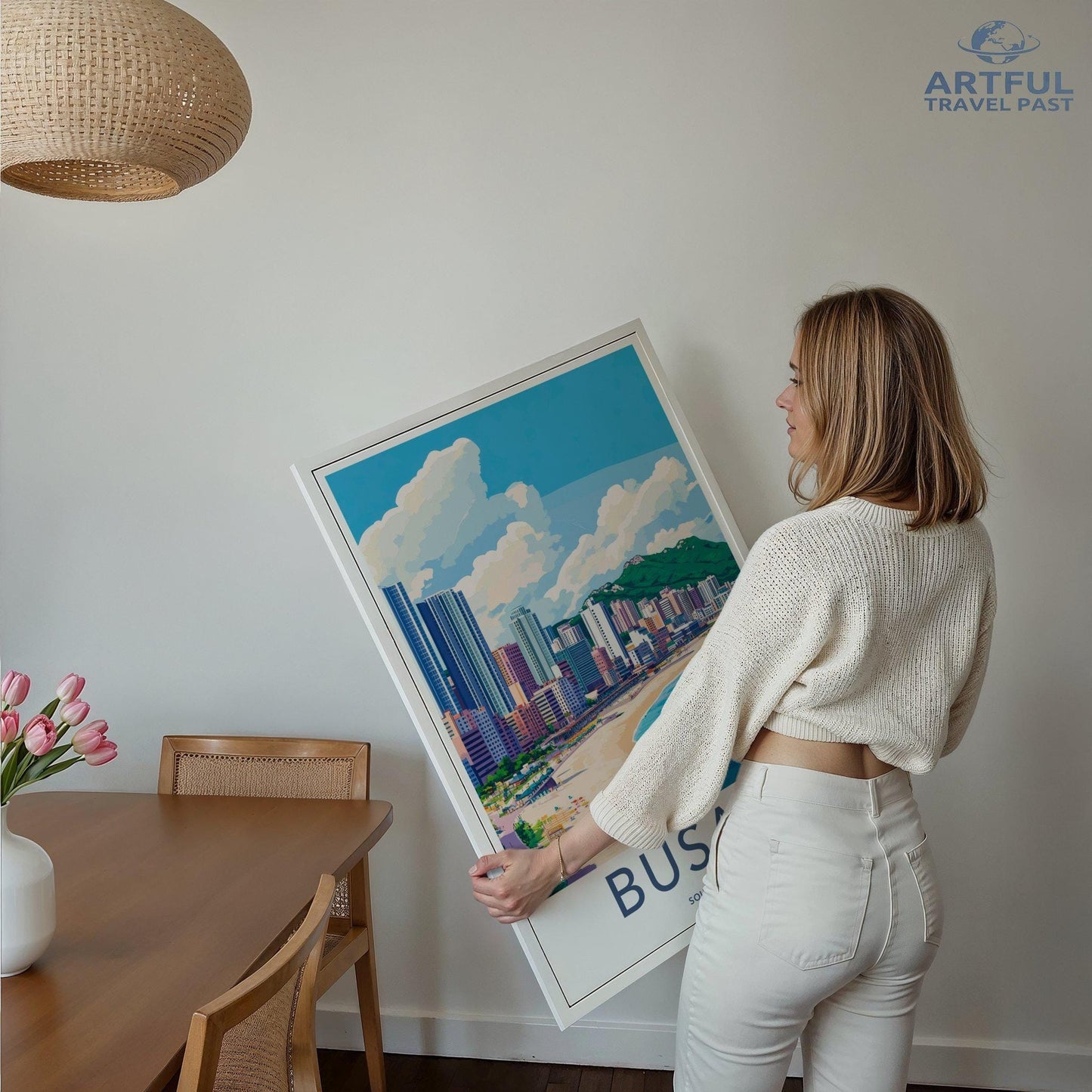 Busan Poster | South Korea Wall Art | Asia Decor