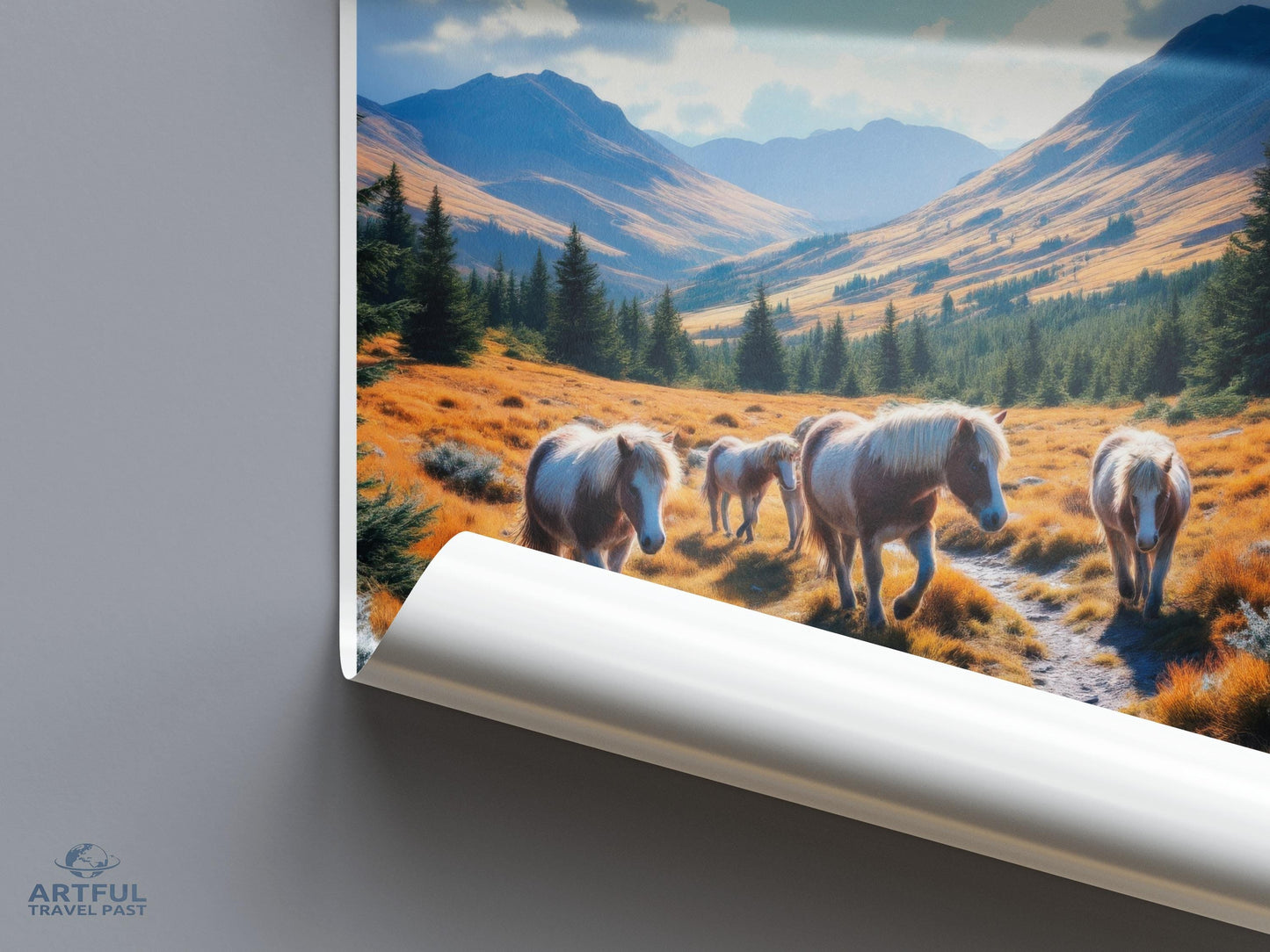 Cairngorms National Park Poster - Scotland