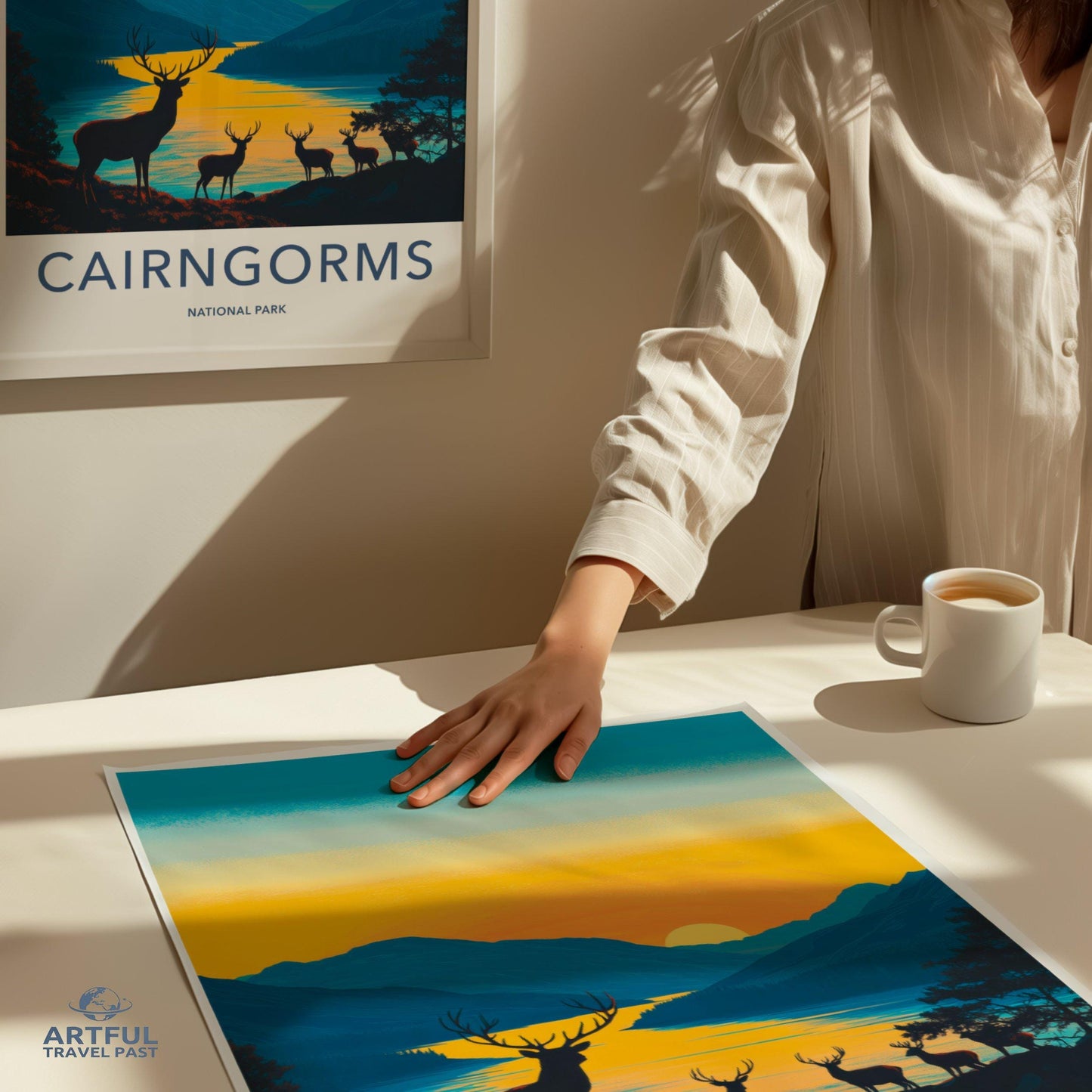 Cairngorms National Park Poster | Scotland Wall Art