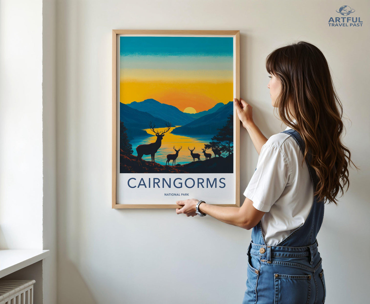 Cairngorms National Park Poster | Scotland Wall Art