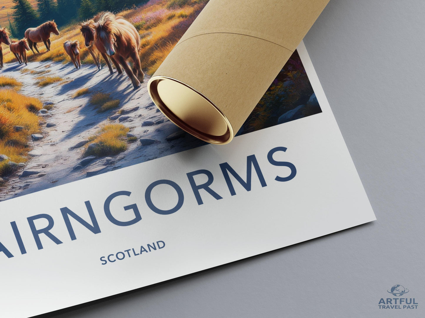 Cairngorms Poster - Scotland Wall Art