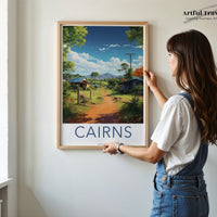 Cairns Poster - Australia Wall Art