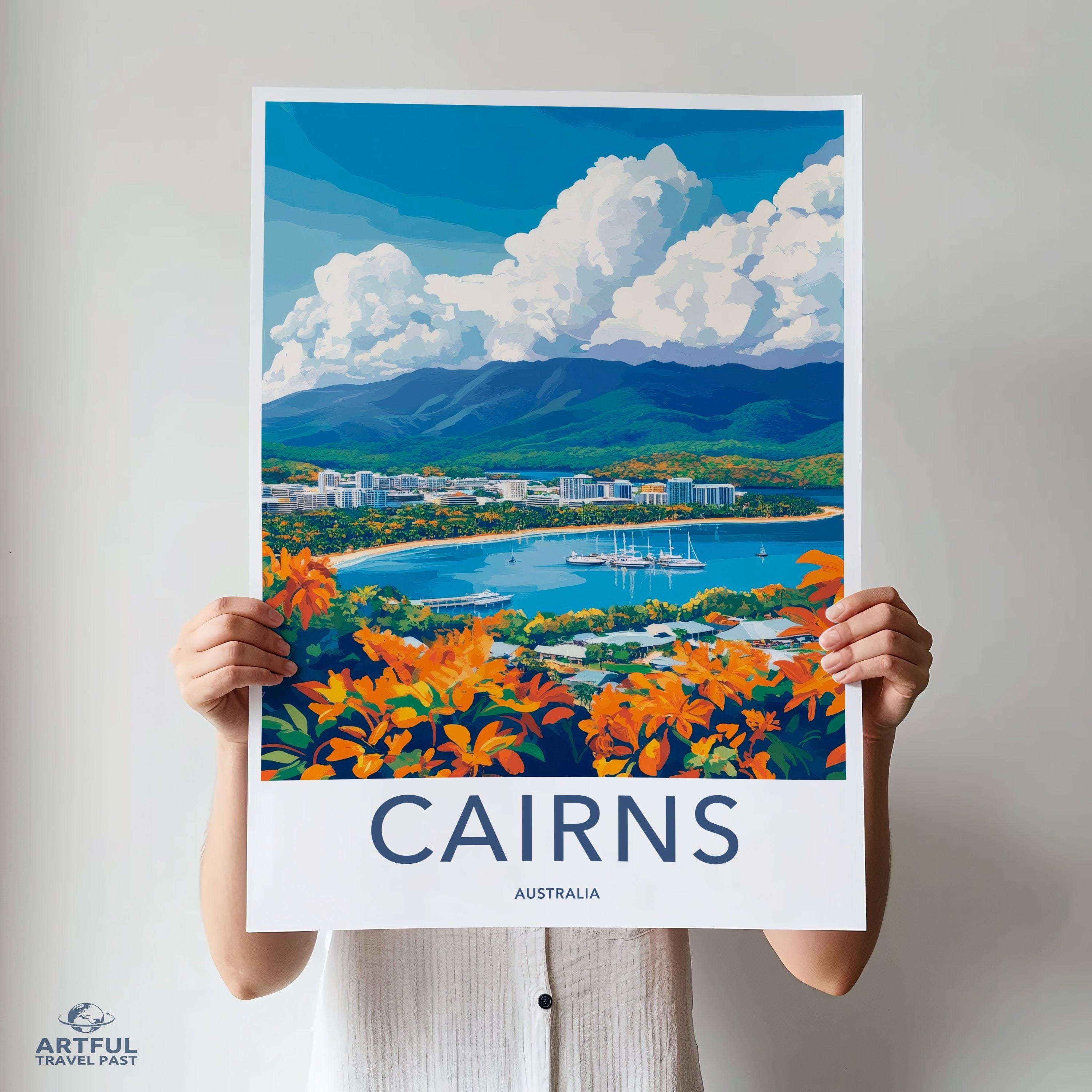 Cairns Poster - Australia Wall Art