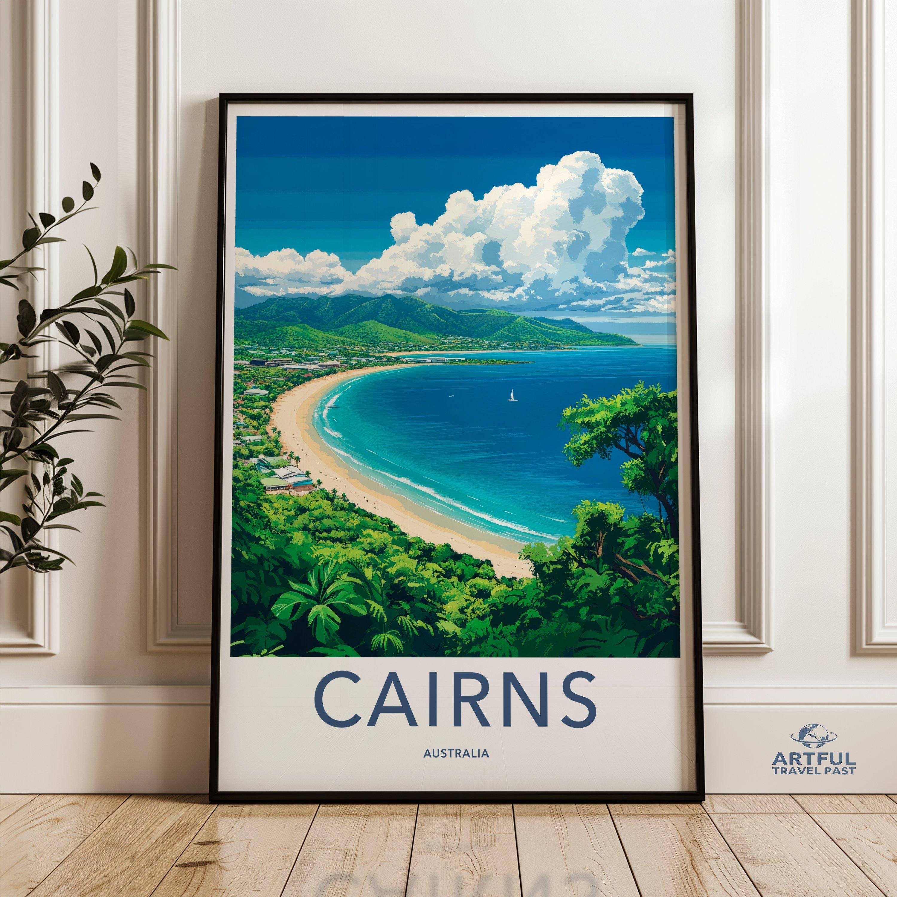 Cairns Poster - Australia Wall Art