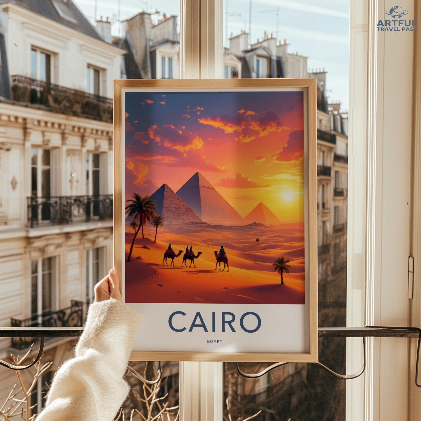 Cairo Poster - Egypt Wall Art
