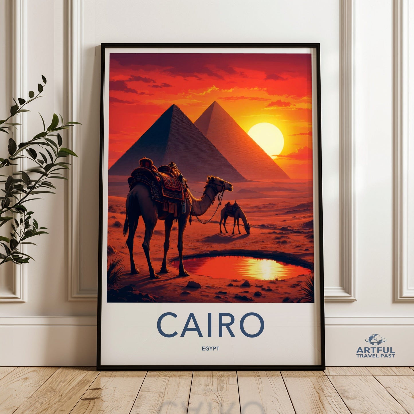 Cairo Poster - Egypt Wall Art
