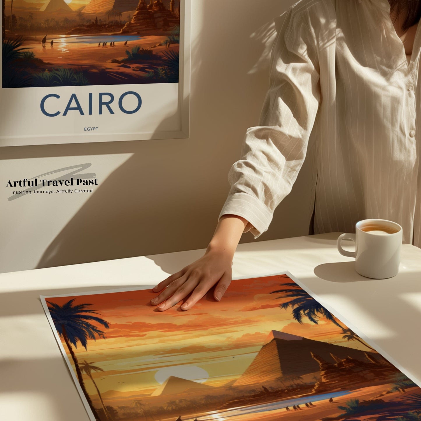 Cairo Poster | Egypt Wall Art | Africa Decor