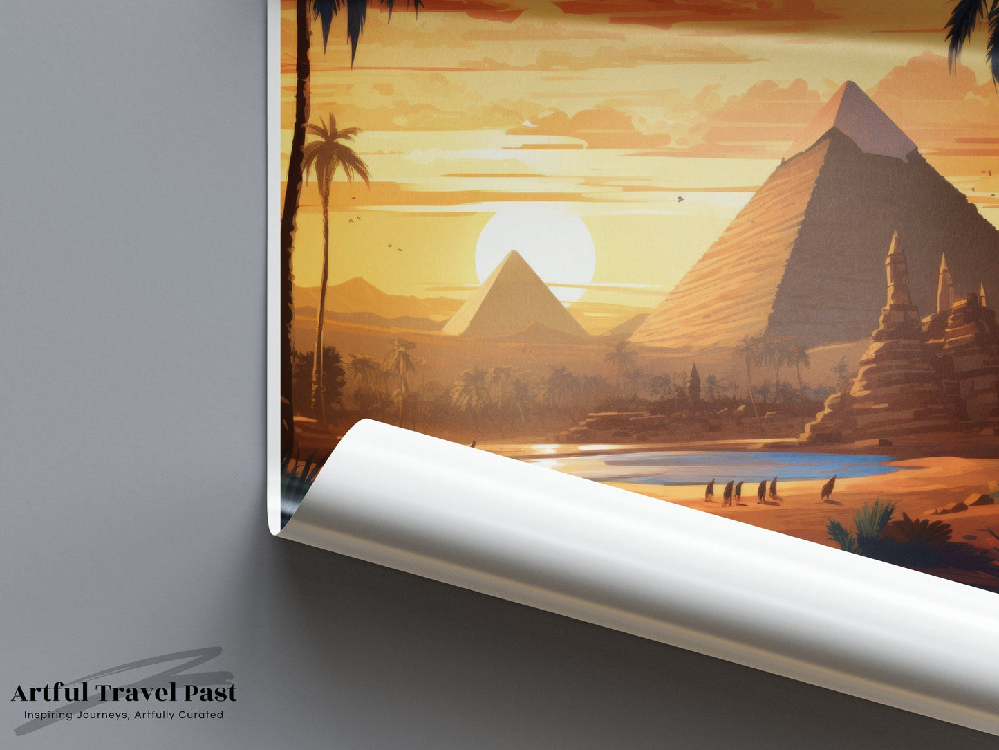 Cairo Poster | Egypt Wall Art | Africa Decor