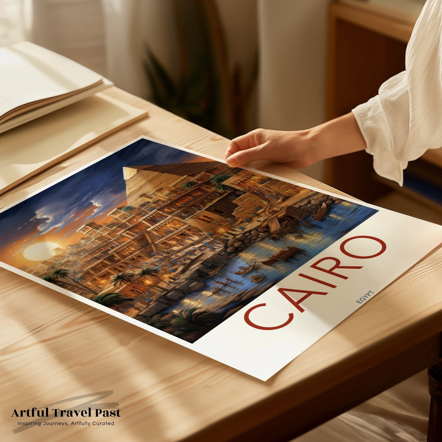 Cairo Poster | Egypt Wall Art | Africa Decor