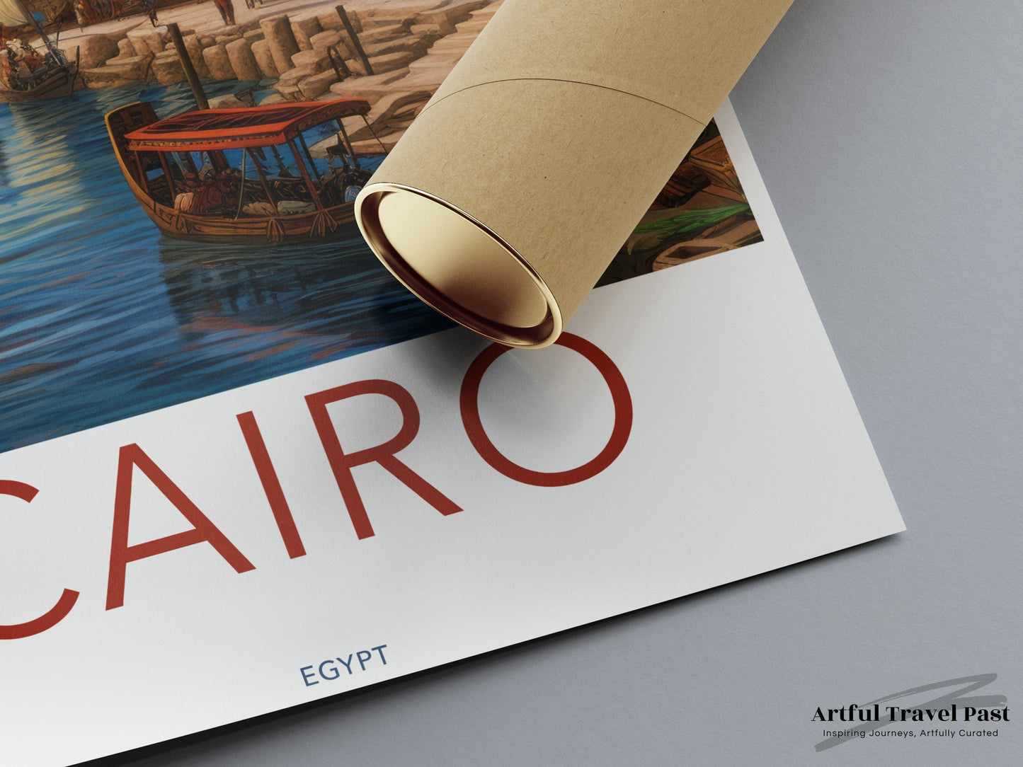 Cairo Poster | Egypt Wall Art | Middle East Decor