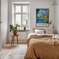 Cambridge Poster - England Wall Art