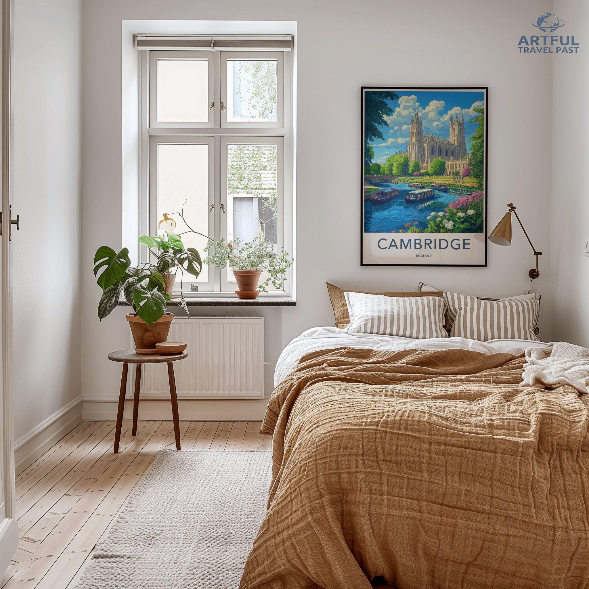 Cambridge Poster - England Wall Art